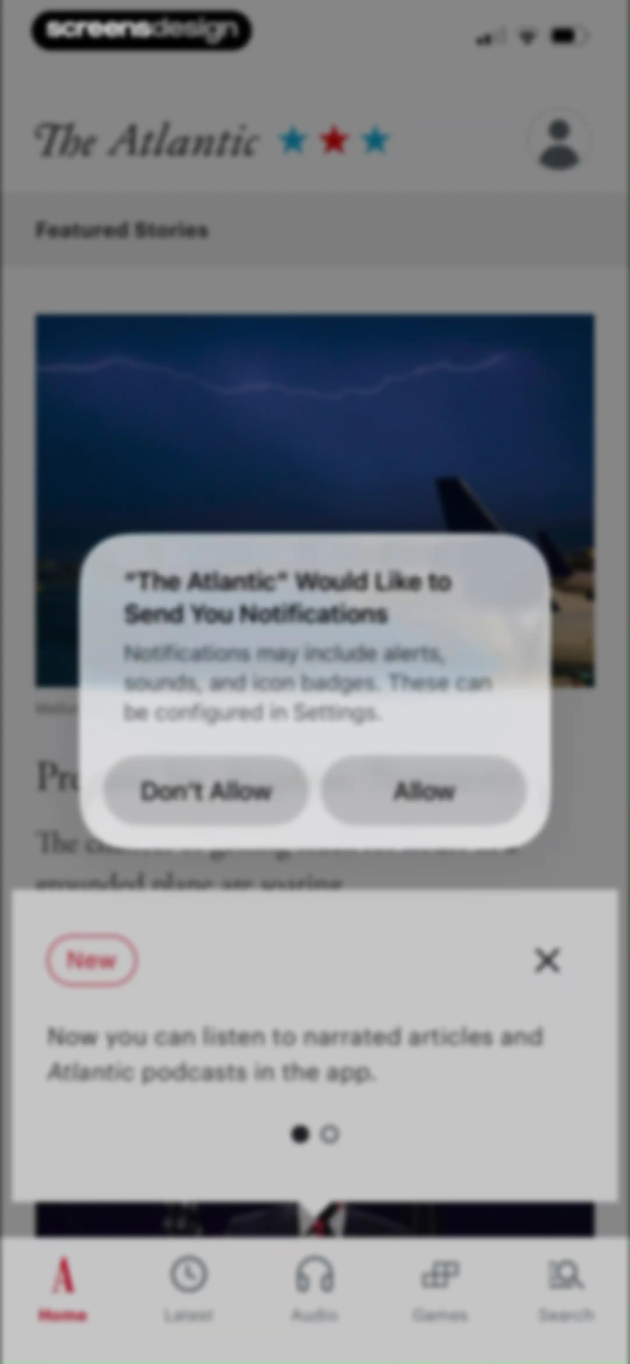 The Atlantic Magazine screen 3