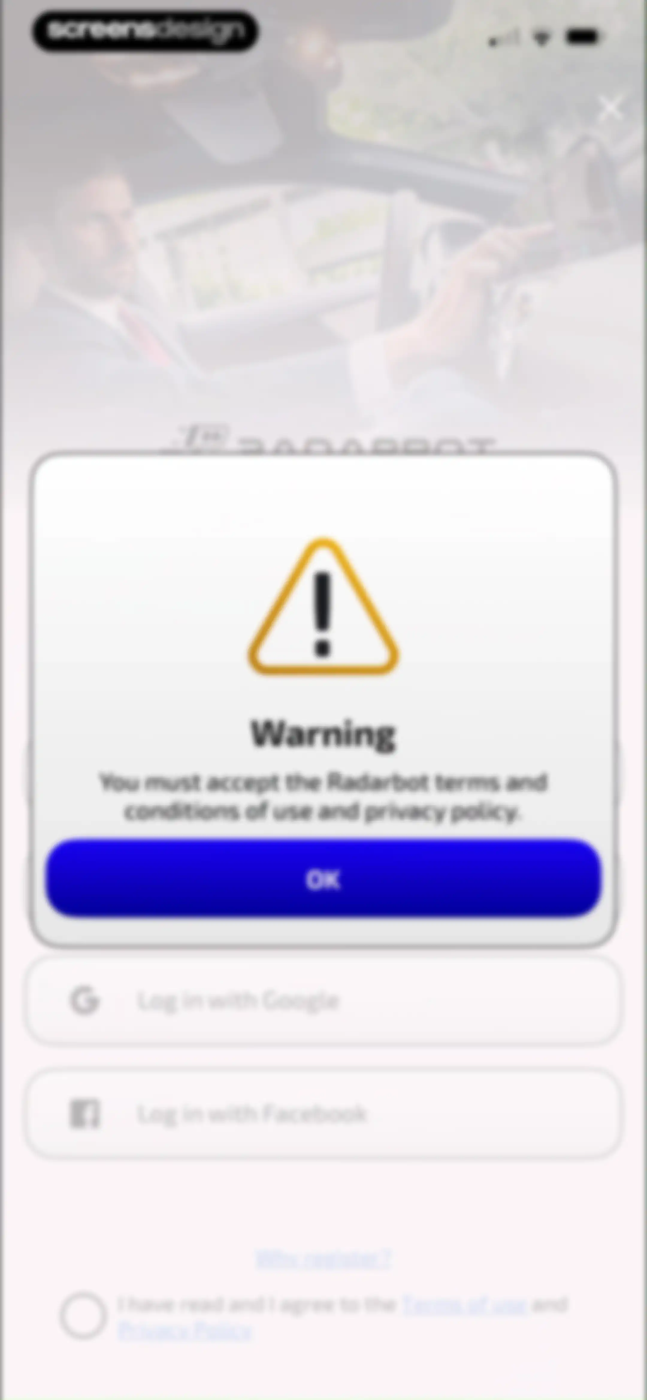 Radarbot: Speed Camera GPS App screen 22