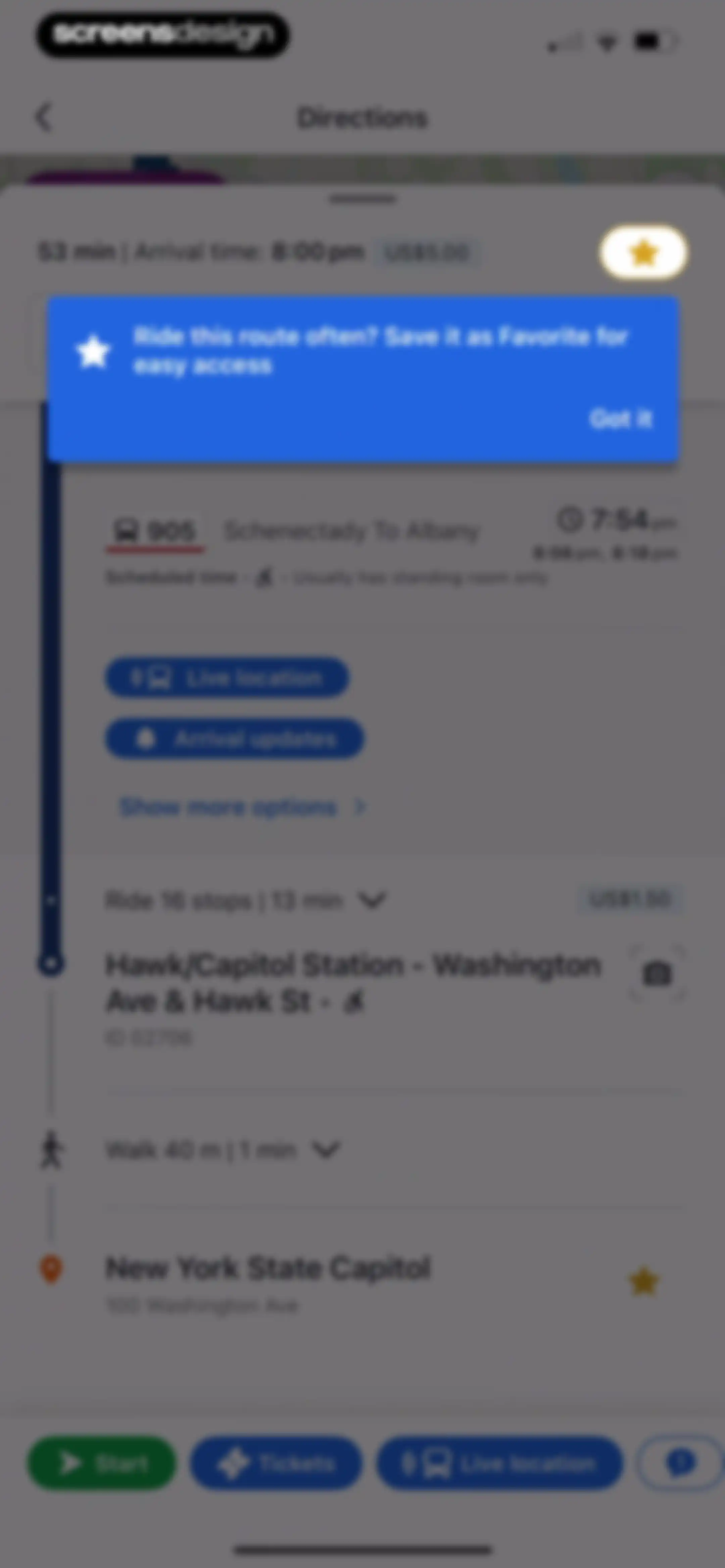 Moovit: Bus & Transit Tracker screen 69