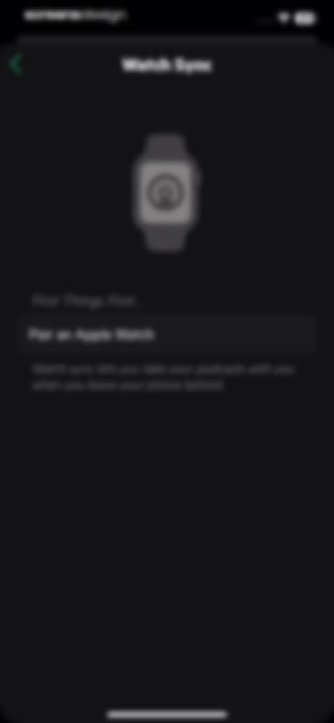 Castro: Podcast App & Player screen 97