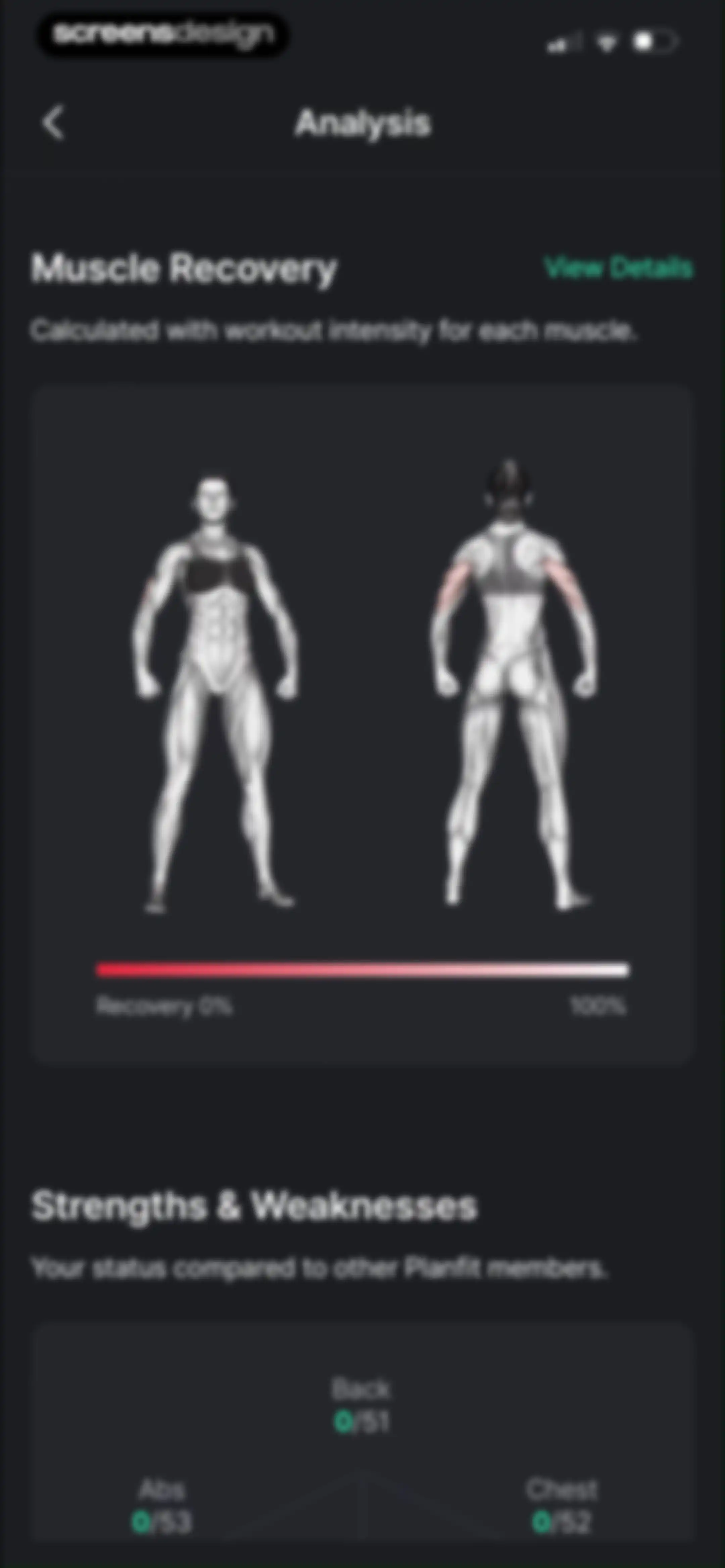 Planfit AI Gym Workout Planner screen 175