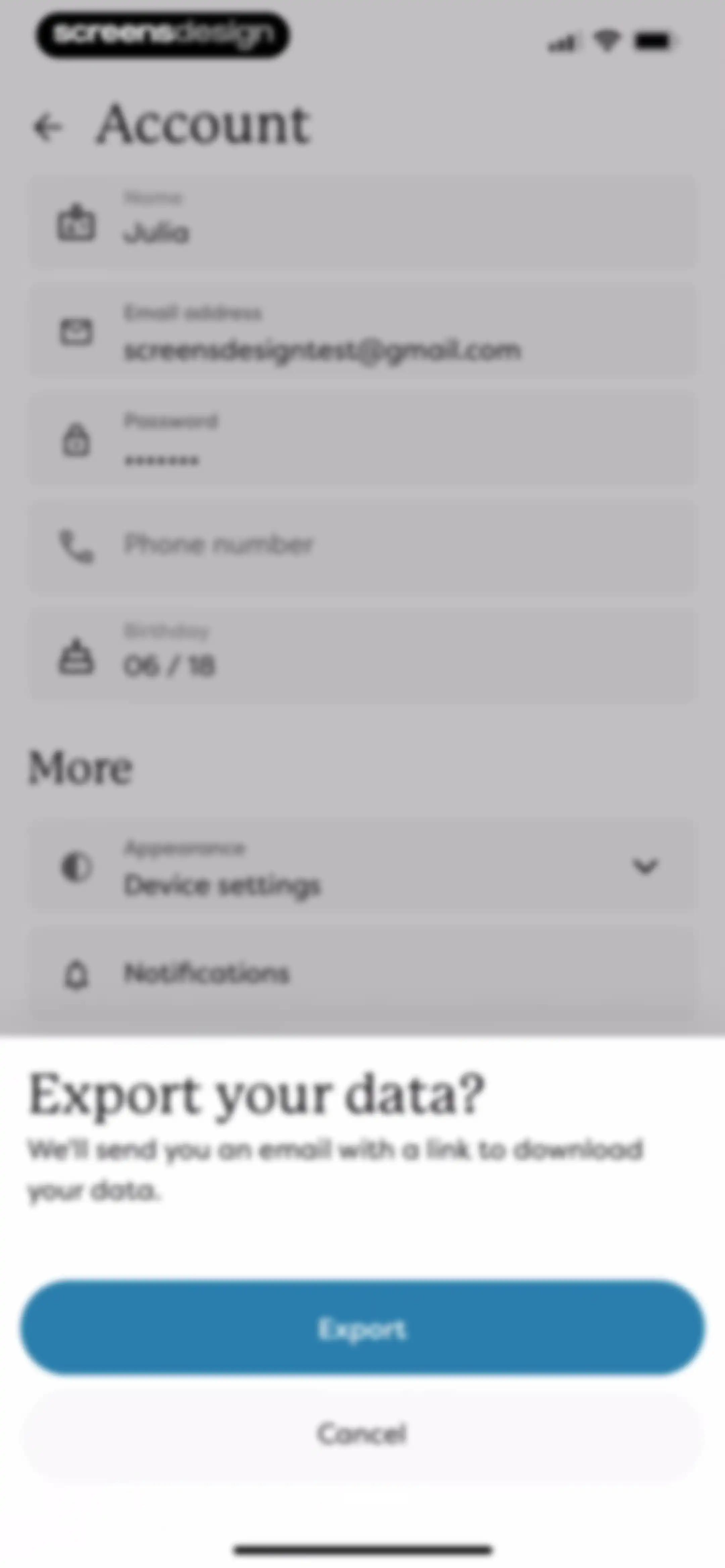 Skylight App screen 94