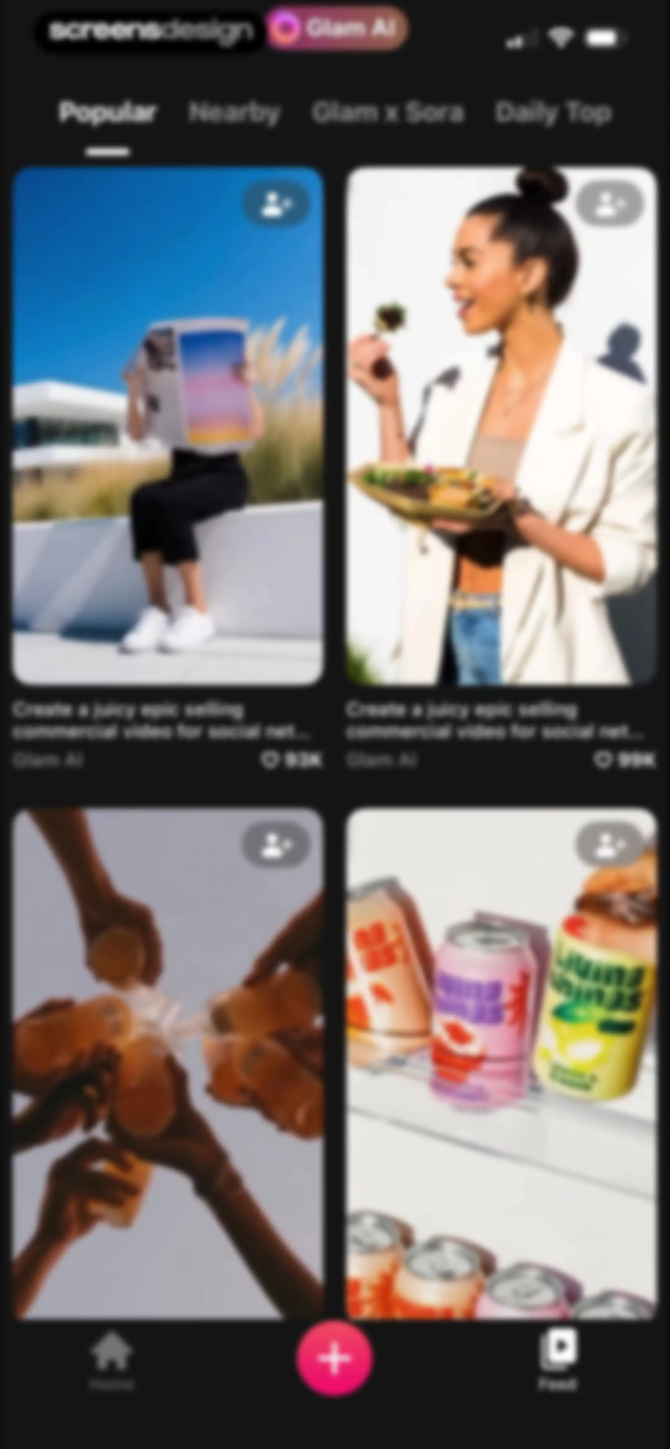 Glam AI: Video & Photo Editor screen 92