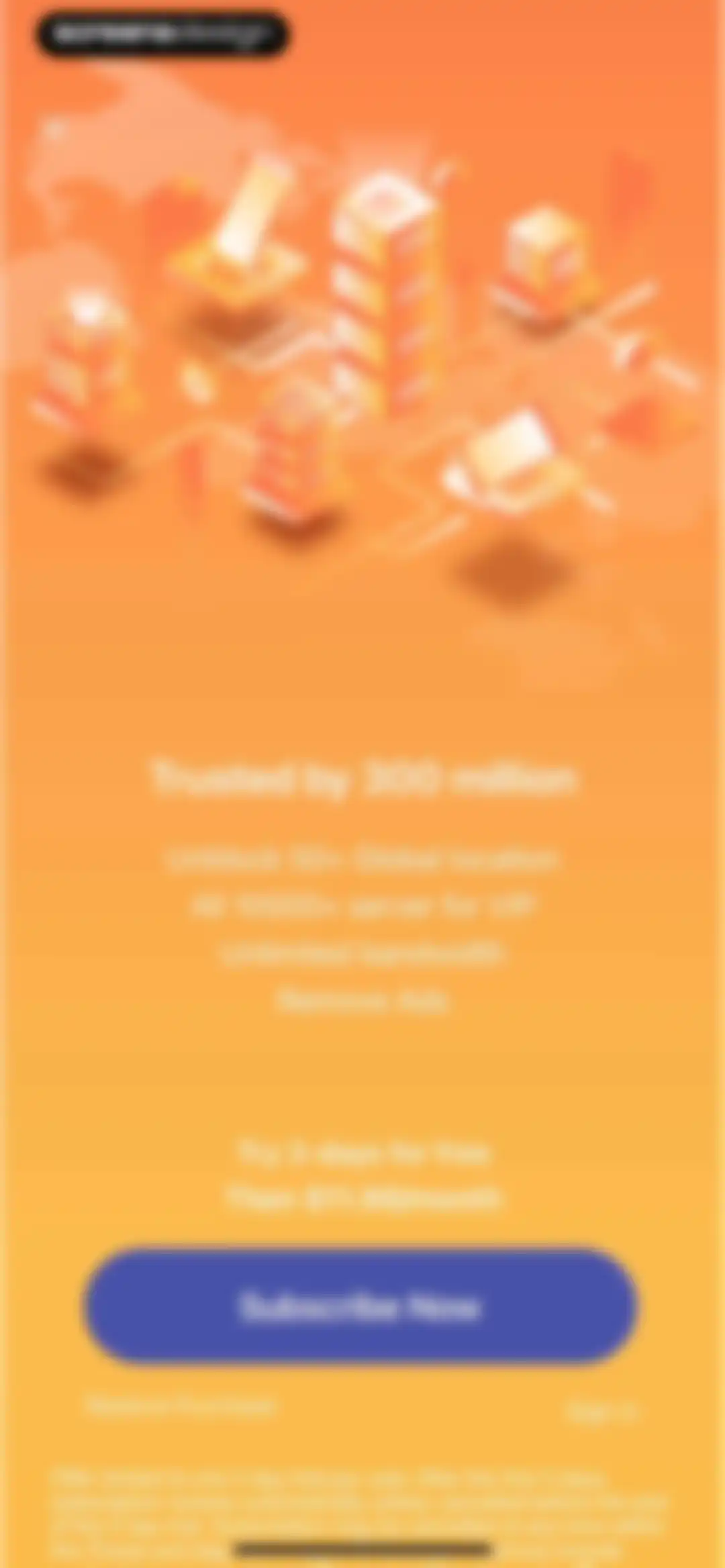 Turbo VPN Private Browser screen 3