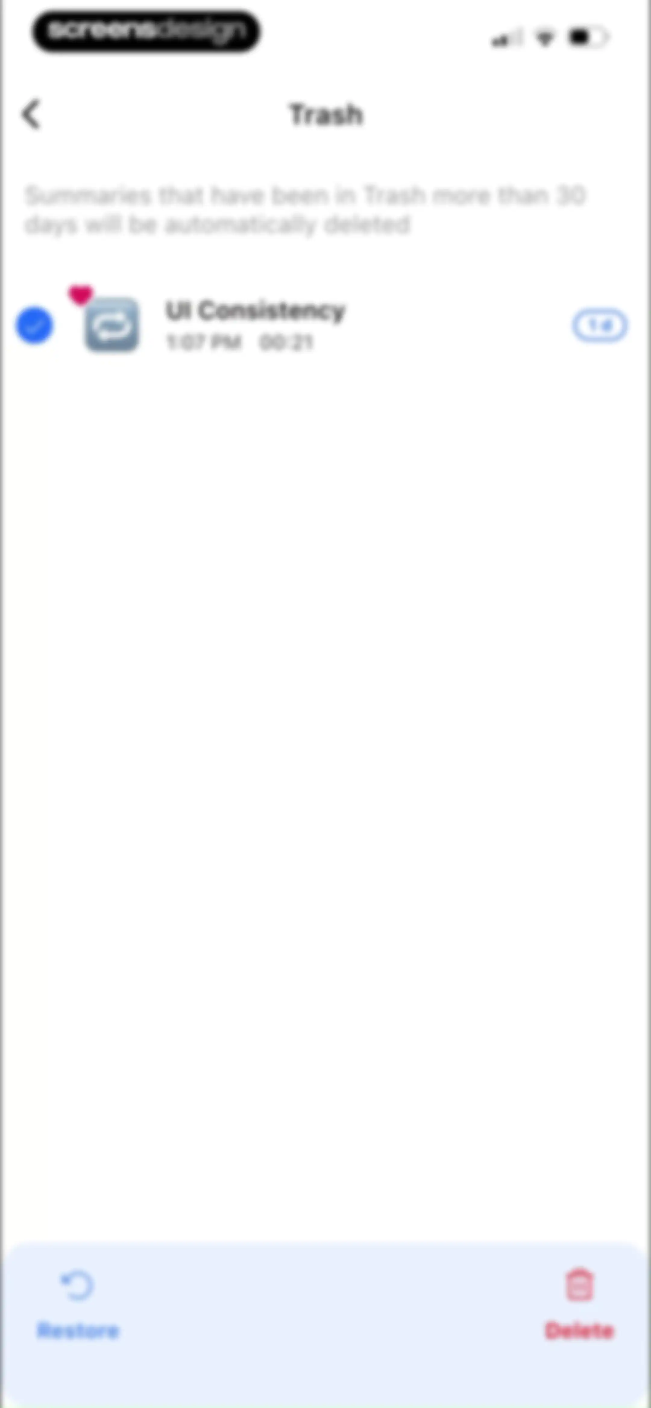 Summary - AI Note Taker screen 130