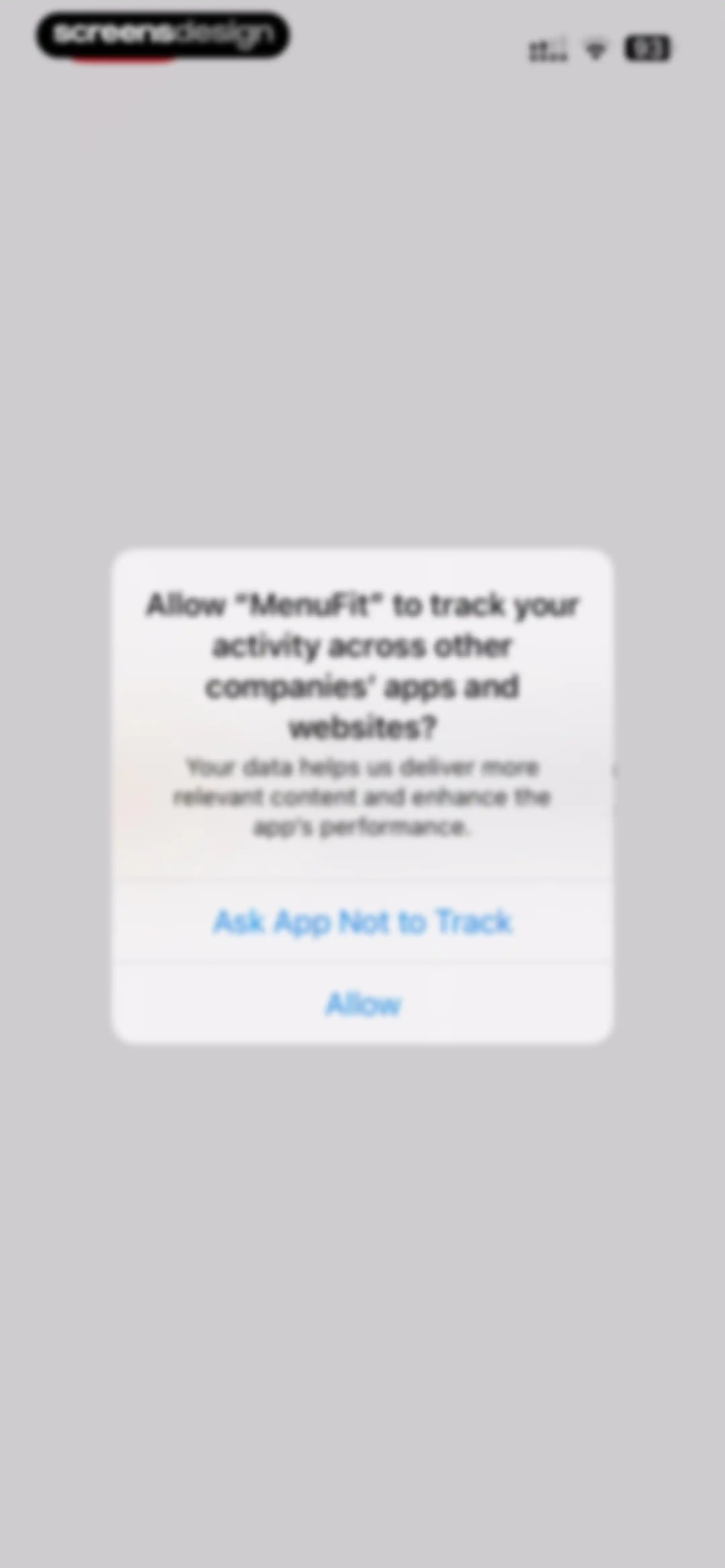 MenuFit - Healthy Eating Out screen 2
