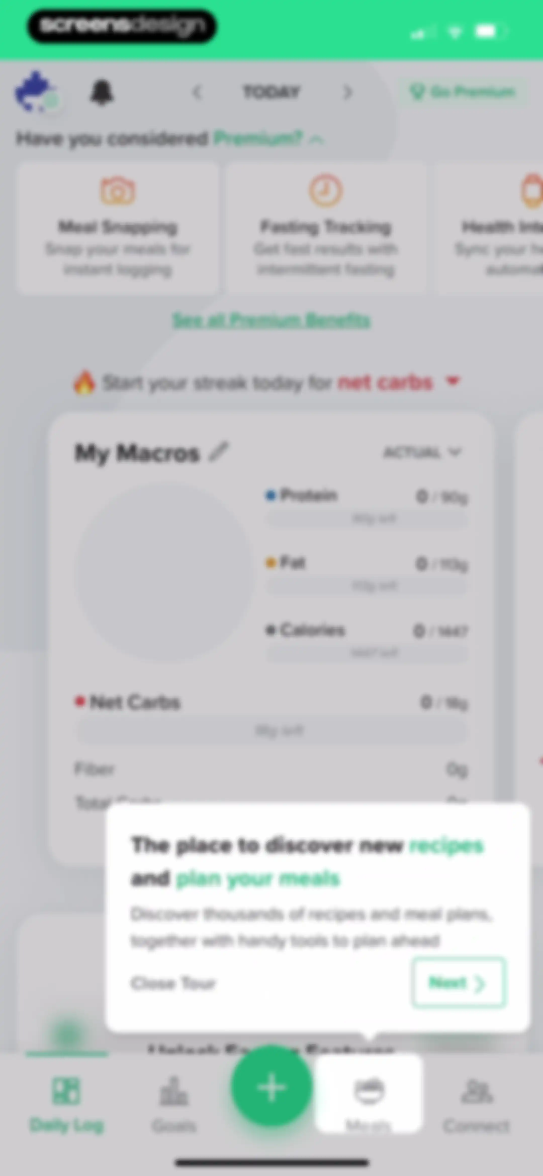 Carb Manager: Keto & Macro Log screen 56