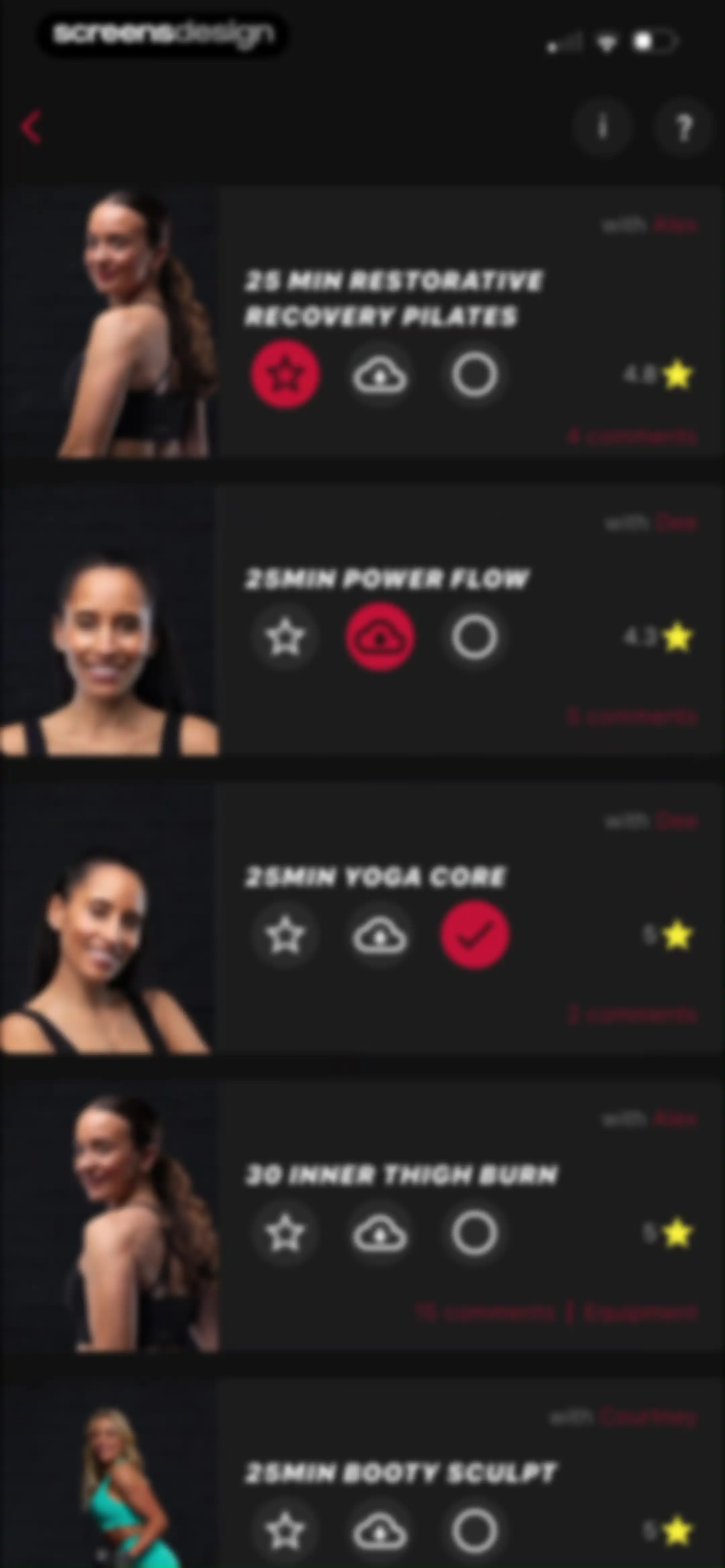 Courtney Black Fitness screen 28