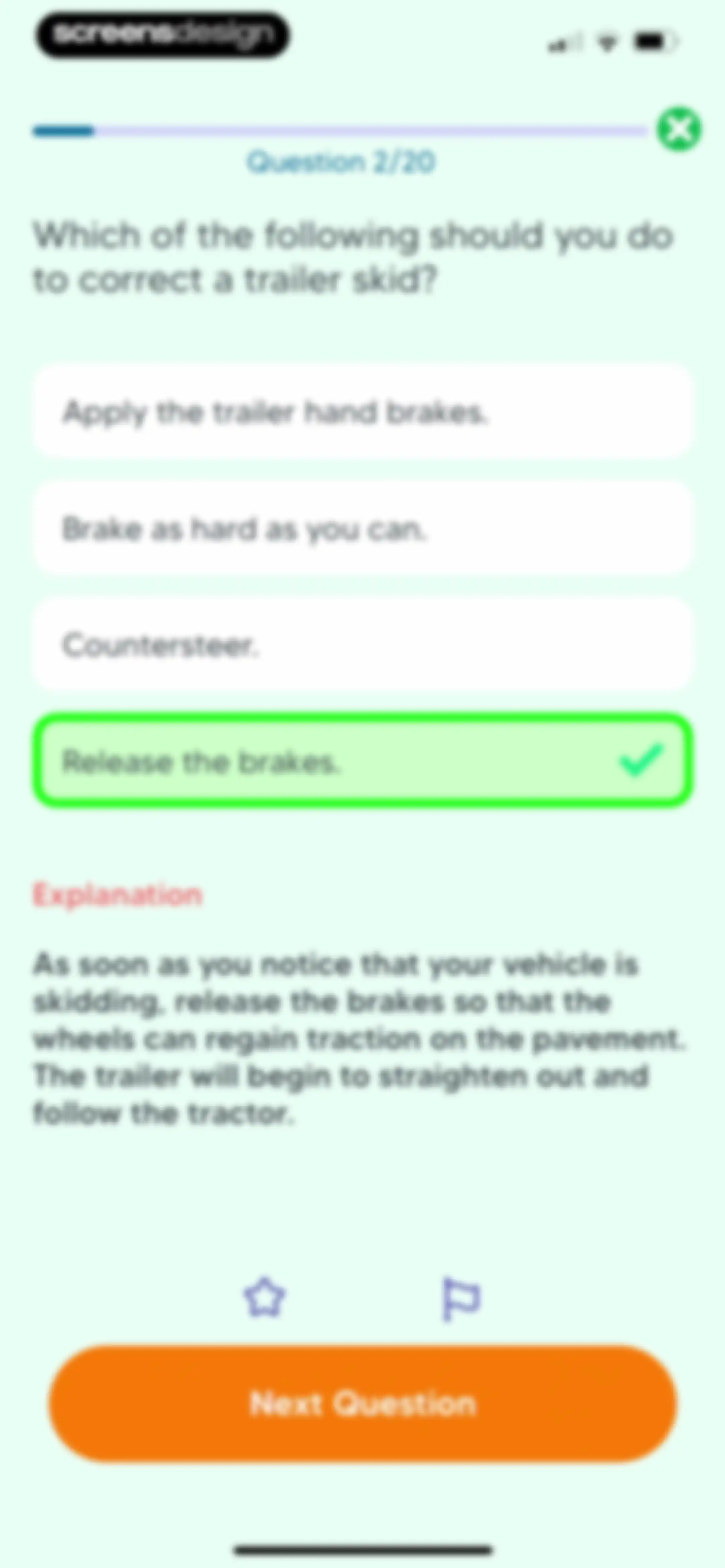 CDL Prep Practice Test: 2026 screen 34