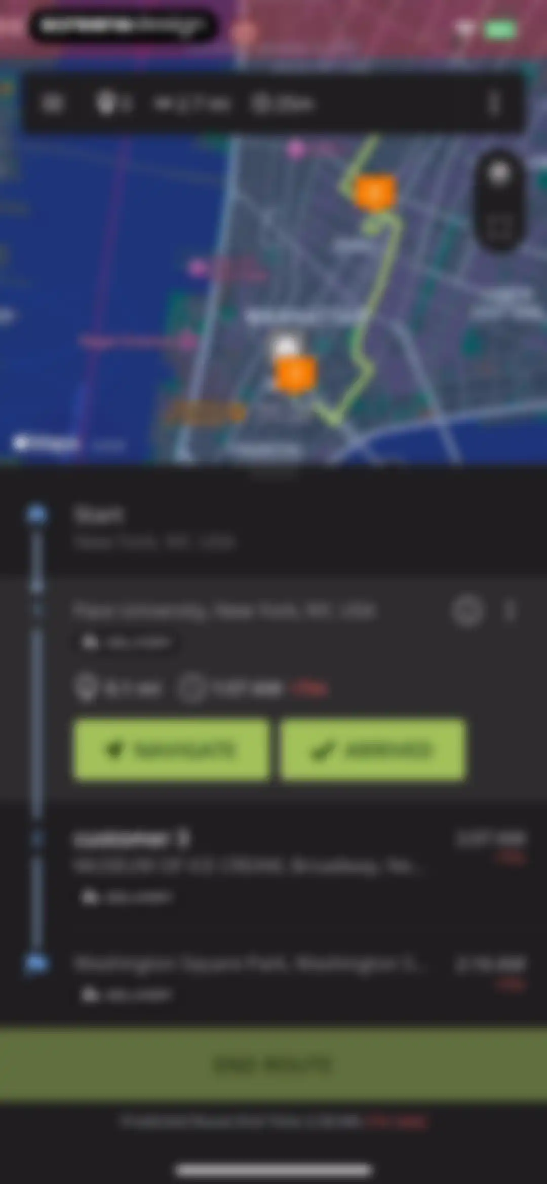 Route4Me Route Planner screen 25