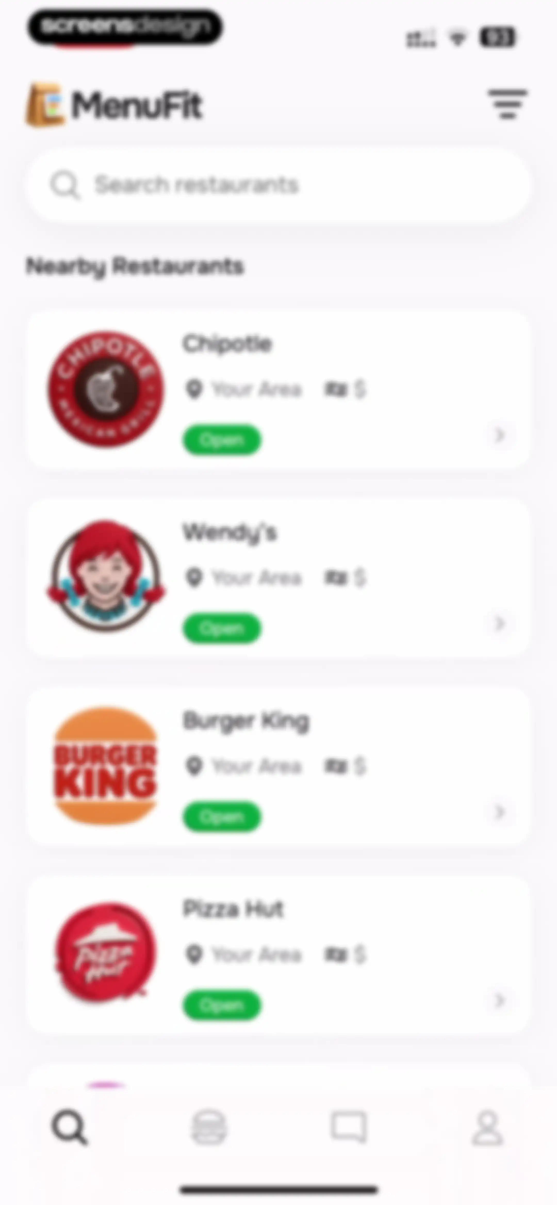 MenuFit - Healthy Eating Out screen 50