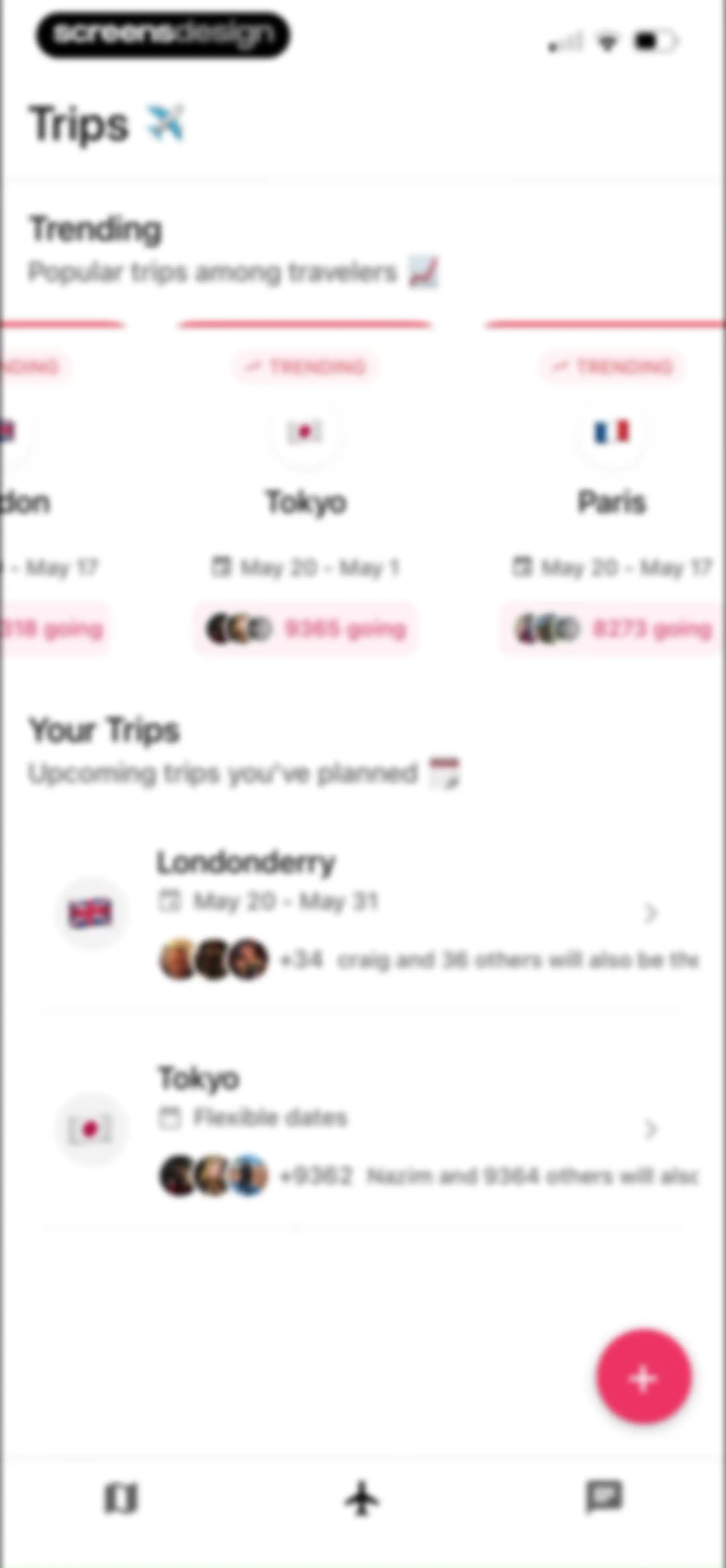 nomadtable: travel friends screen 104