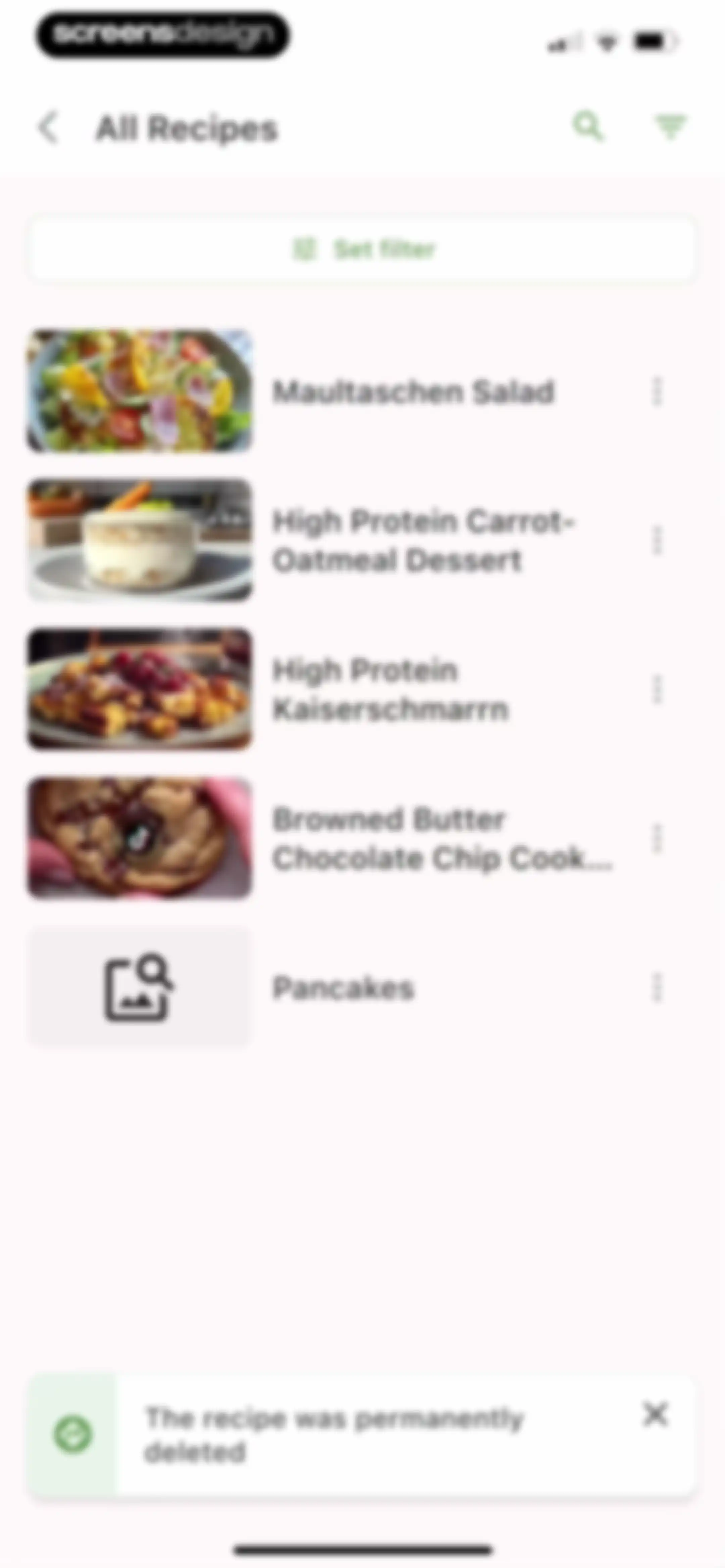 All My Meals - Keep Recipes screen 88