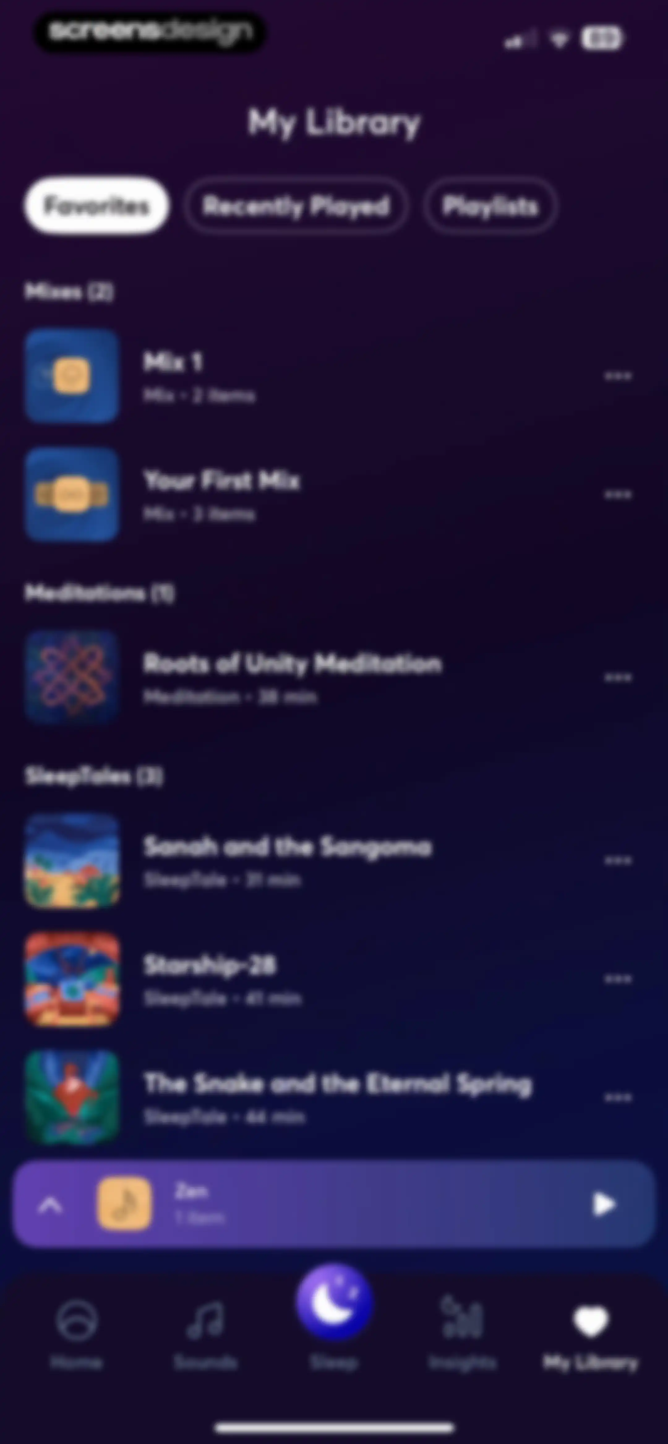 BetterSleep: Relax and Sleep screen 110