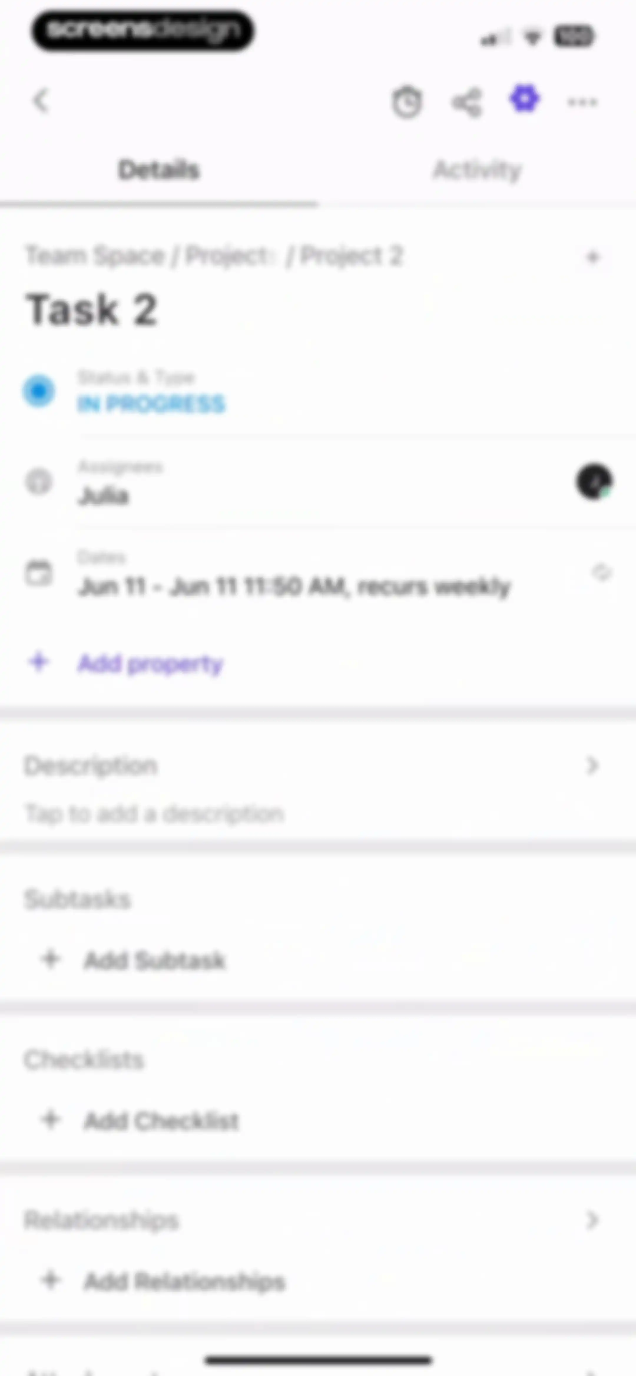 ClickUp: Tasks, Chat, Docs, AI screen 44