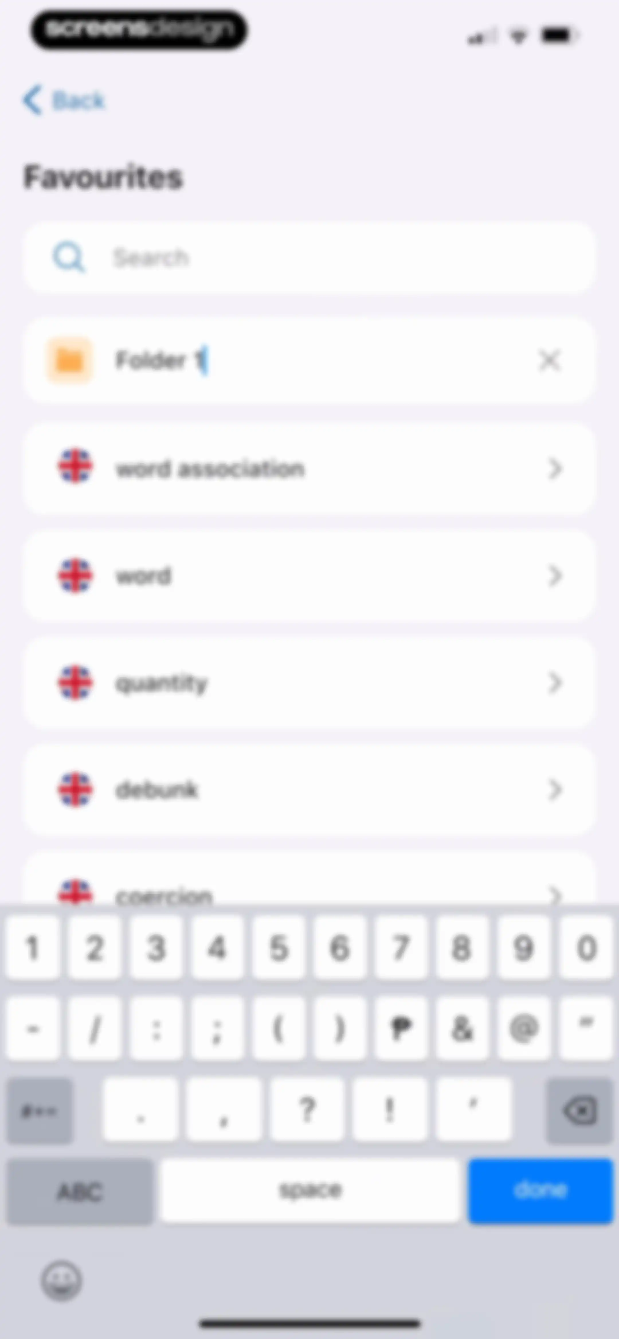 Oxford Dictionary & Thesaurus screen 50