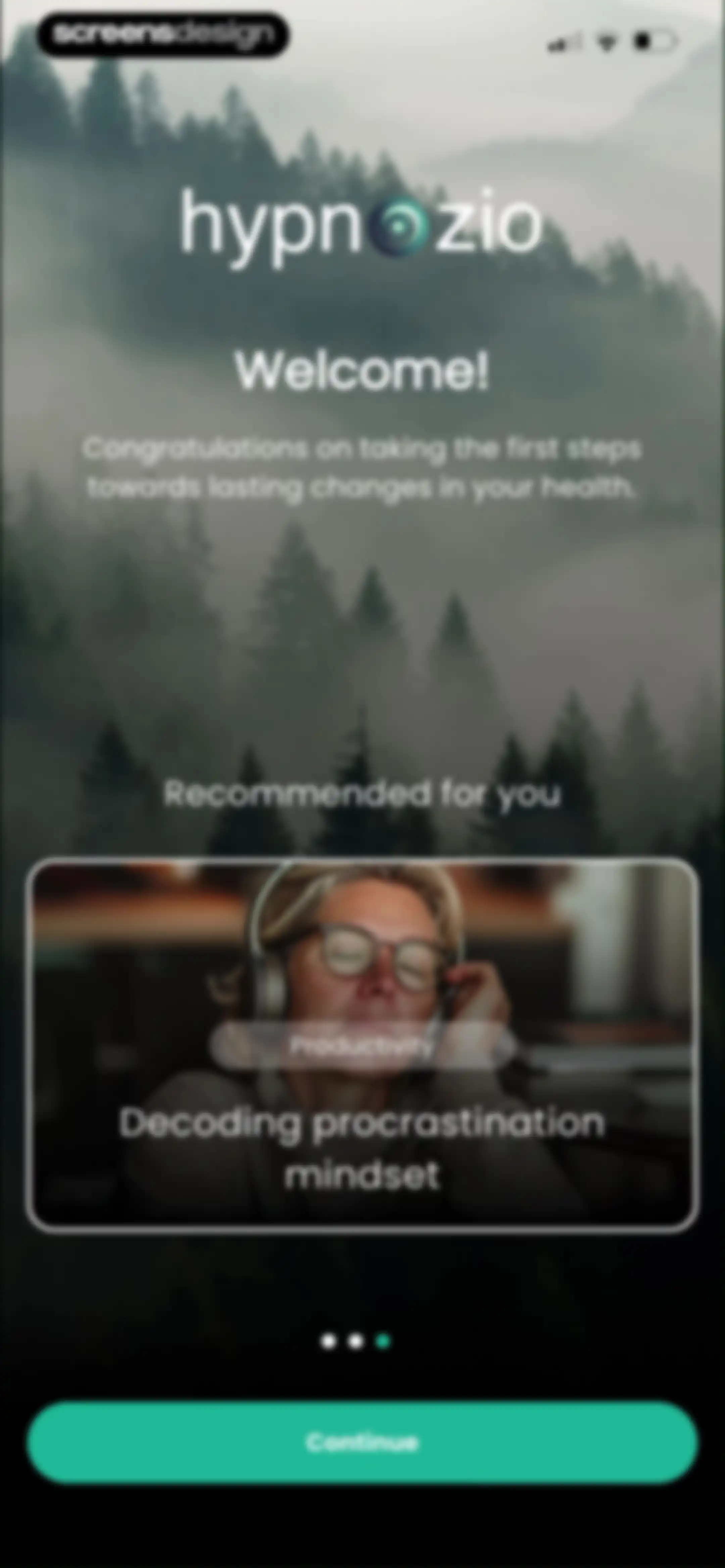 Hypnozio: Hypnotherapy & Care screen 21
