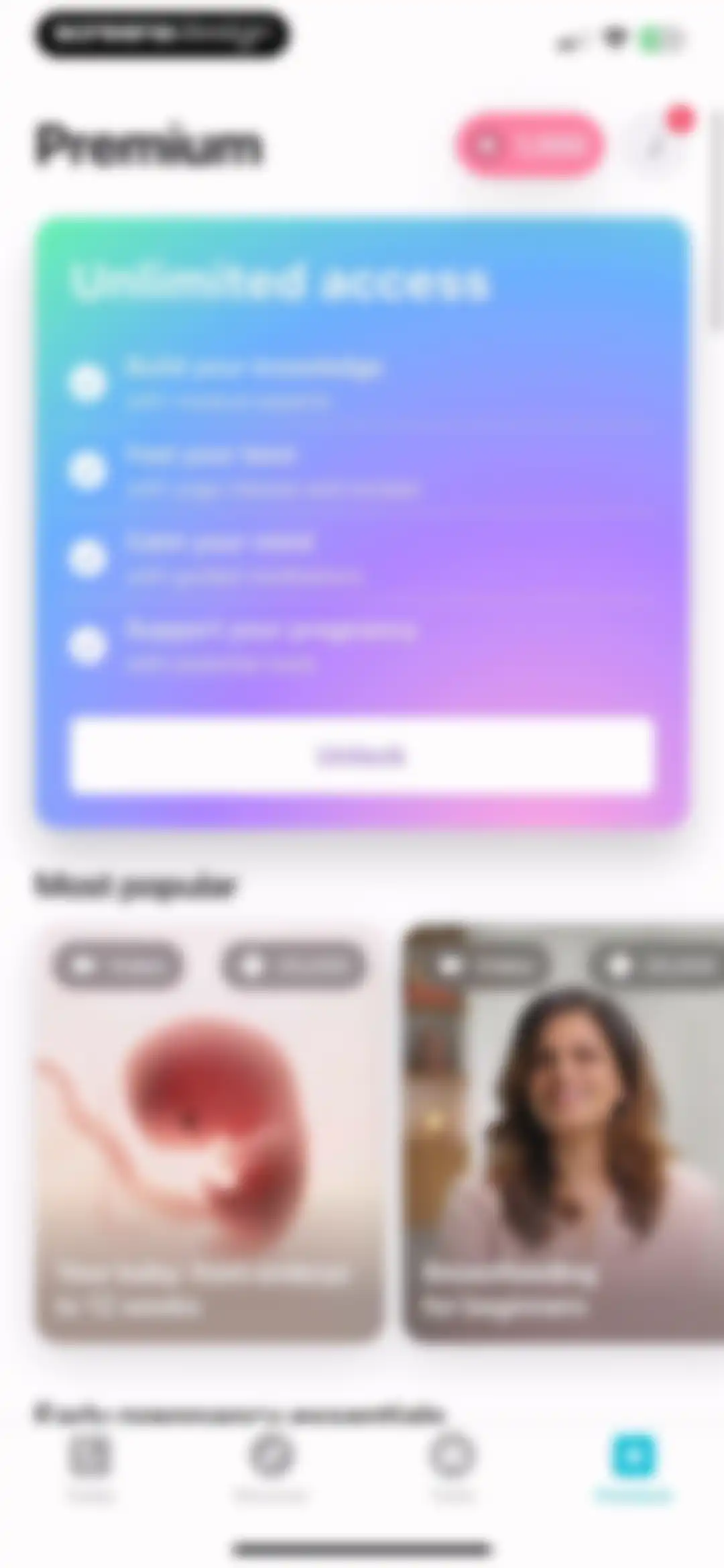 Pregnancy + | Tracker App screen 18