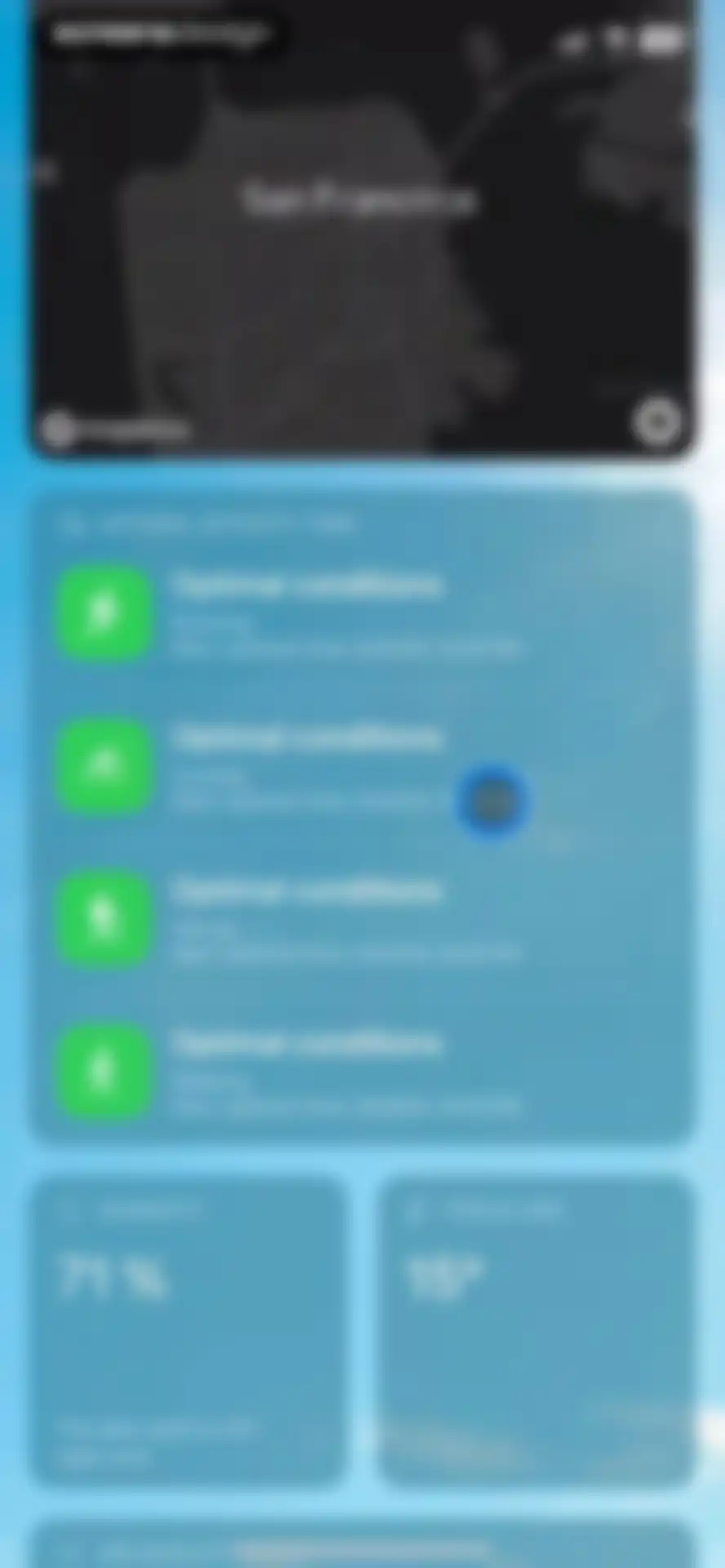 Weather Pro · Radar Alerts screen 12