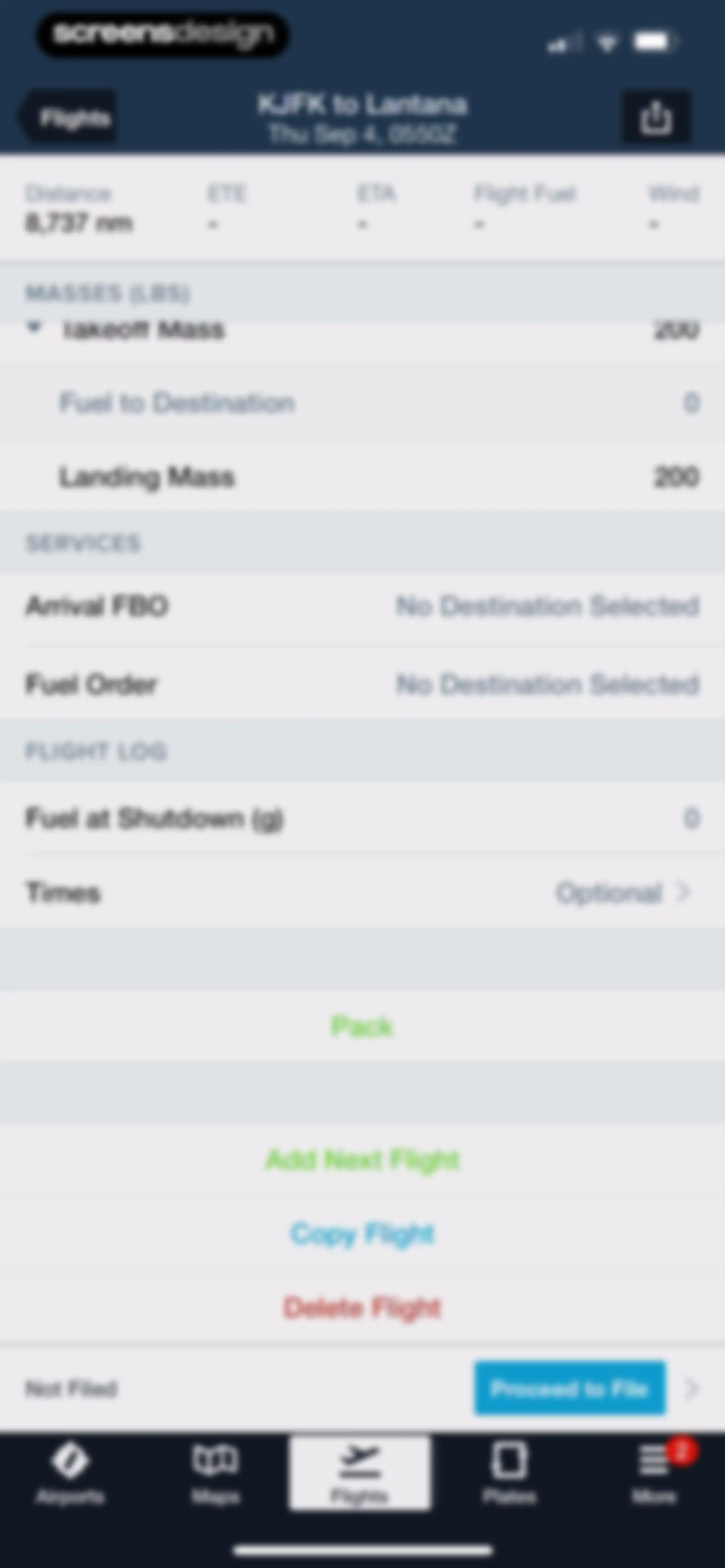ForeFlight Mobile EFB screen 116