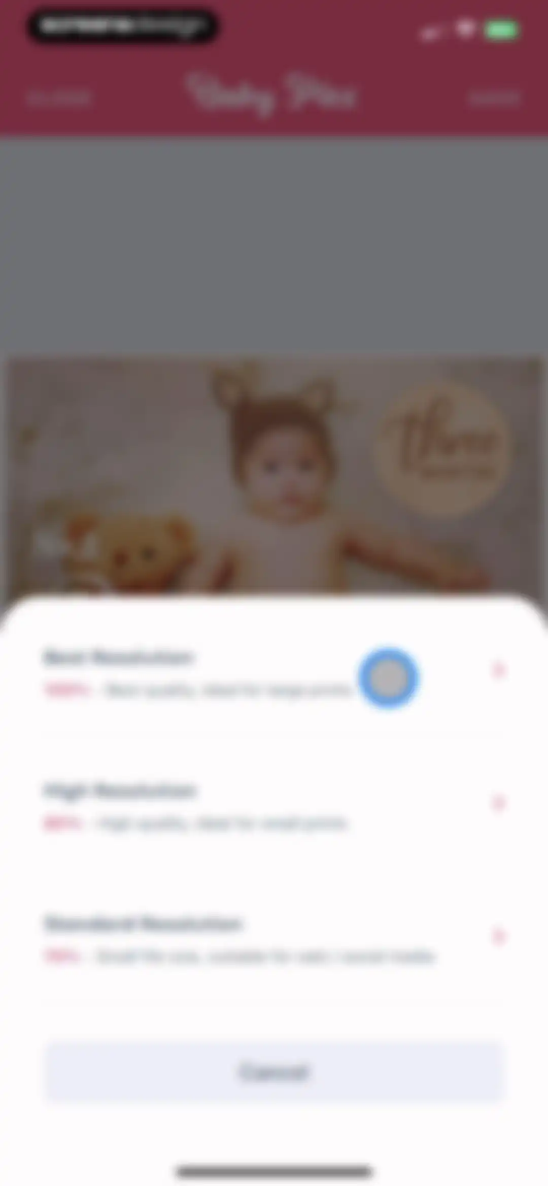 Baby Pics - AI Photo Editor screen 39