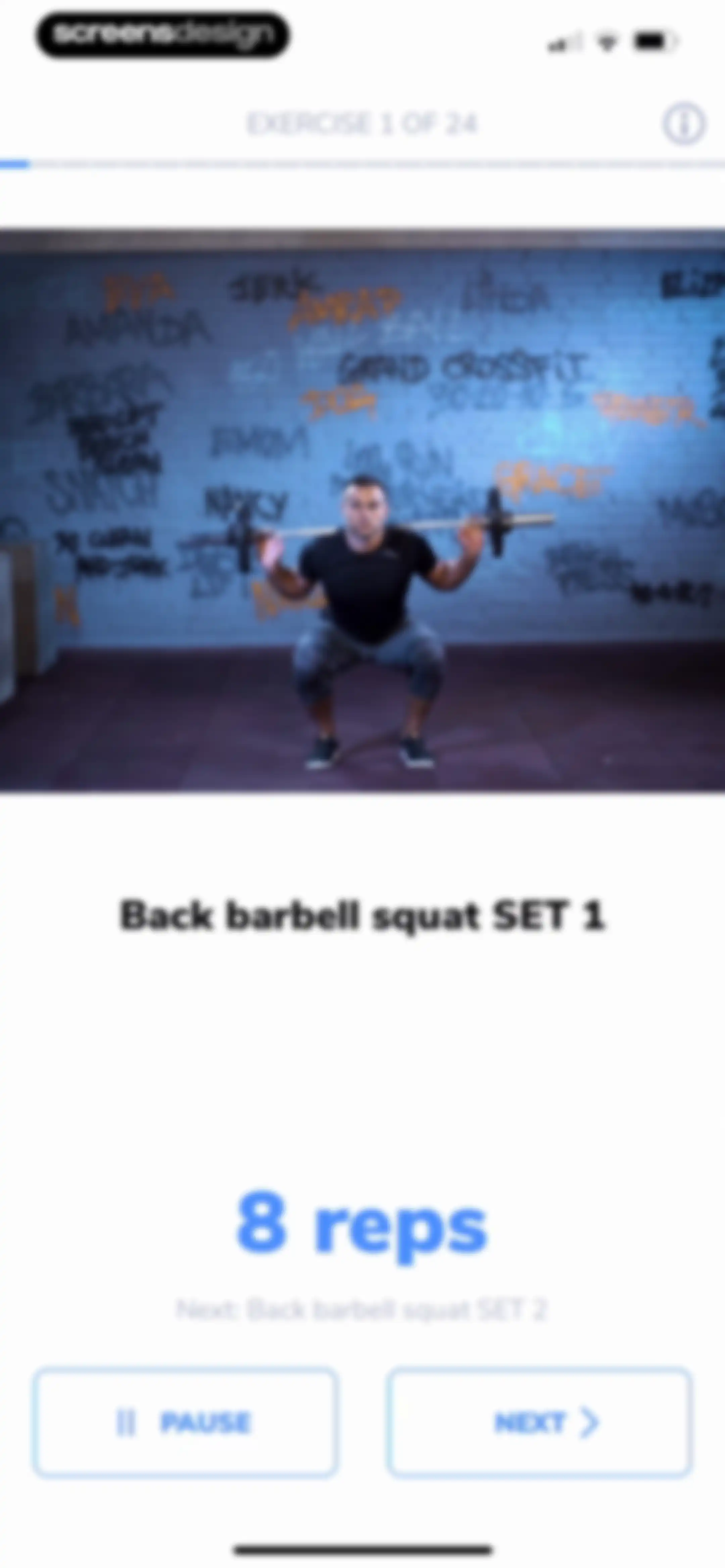 Workouts For Men: Gym & Home screen 60