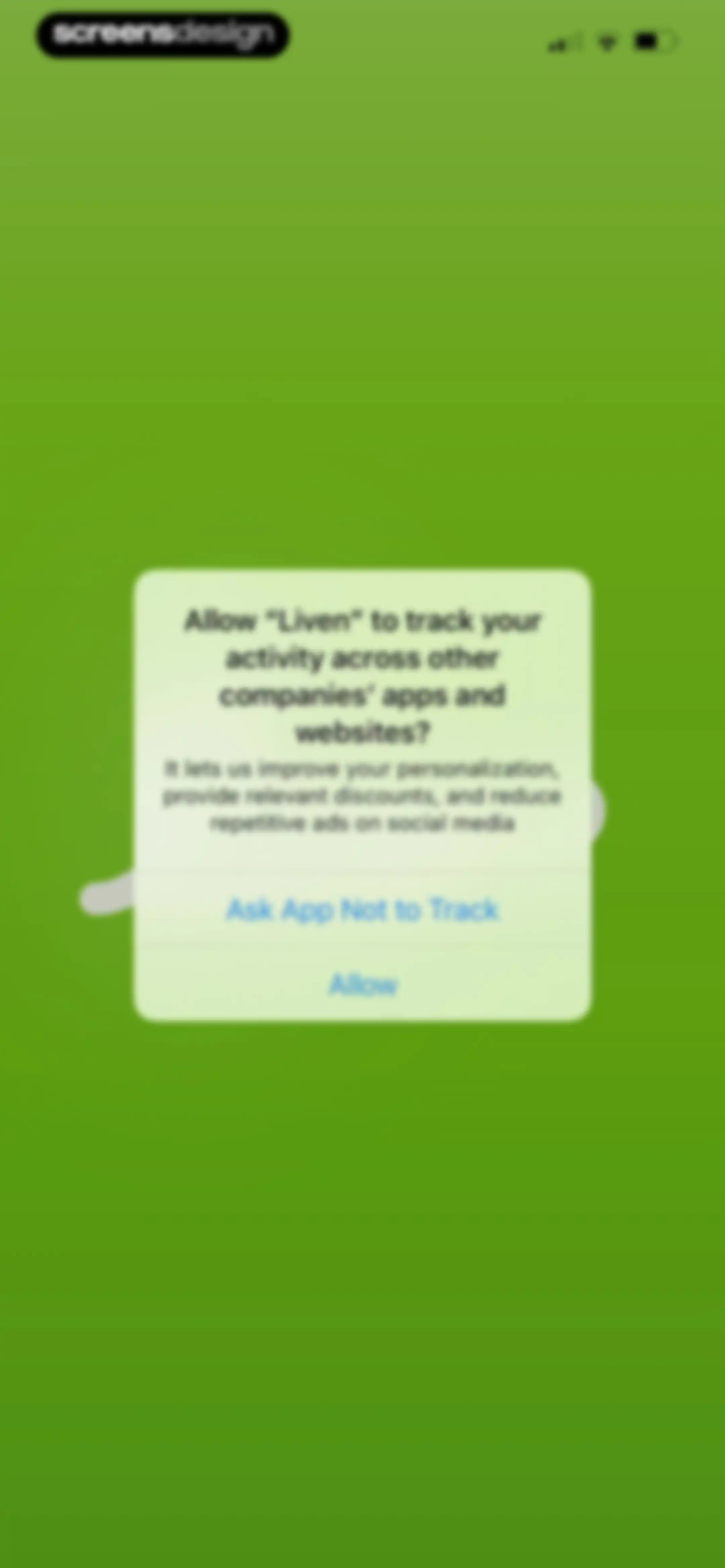 Liven: Discover yourself screen 1