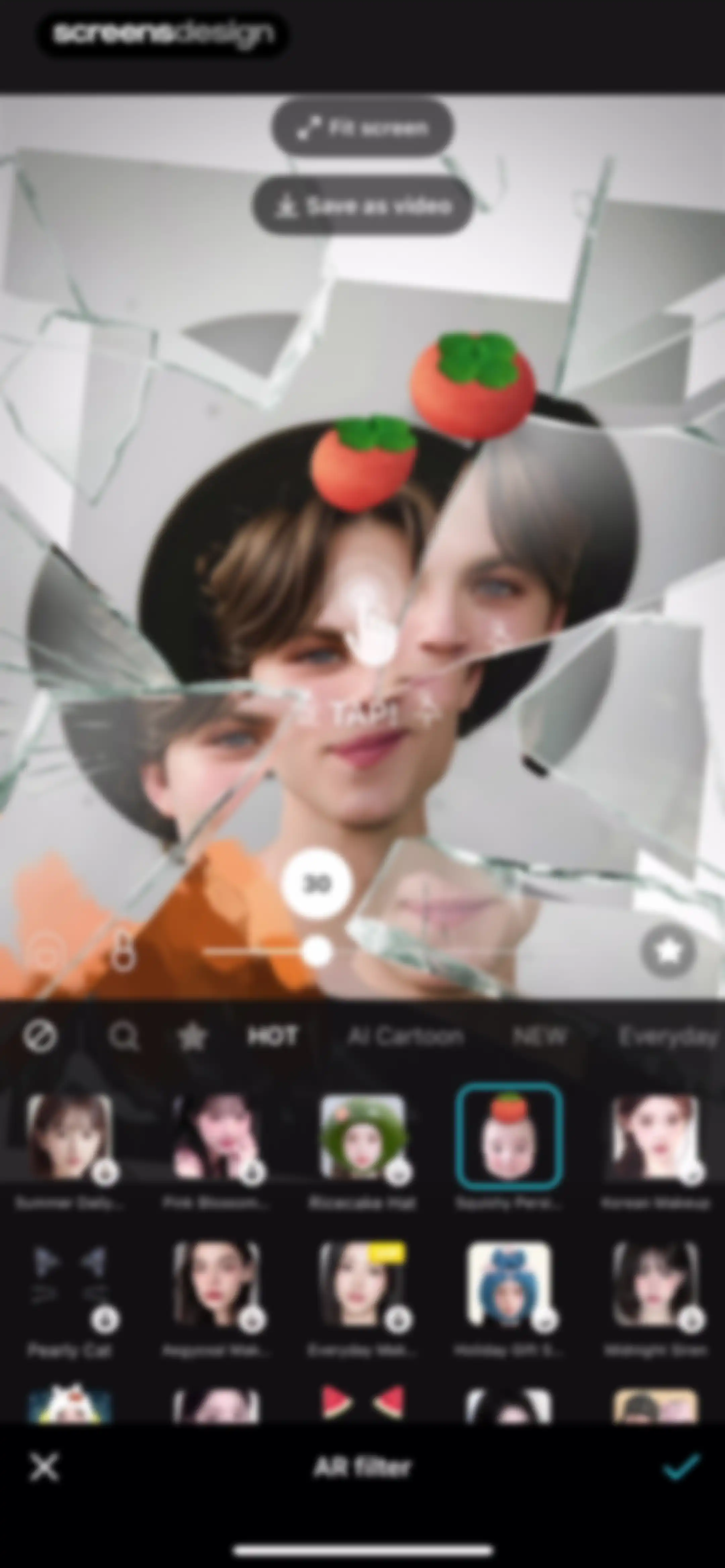 SNOW - AI Profile screen 113