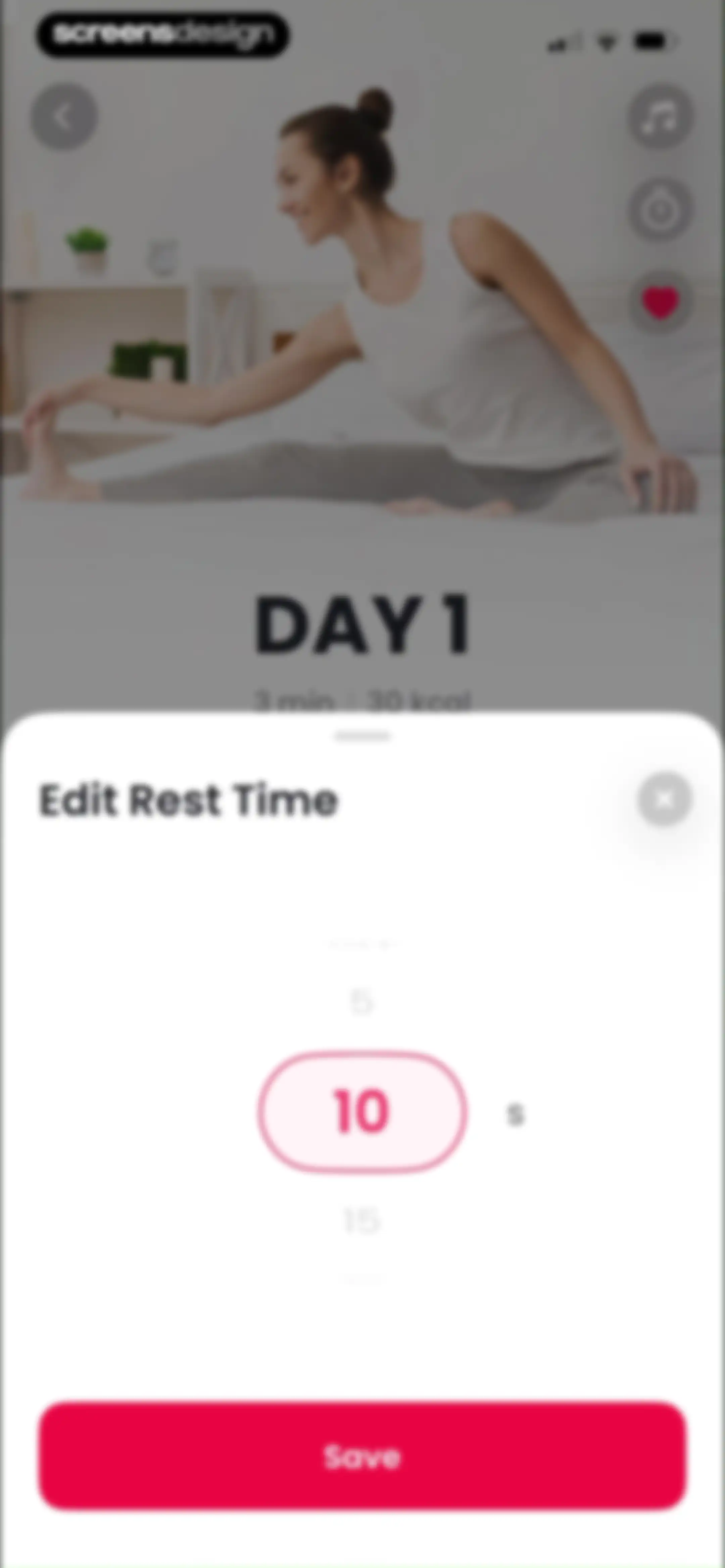 ChillFit: Home Workout Planner screen 96