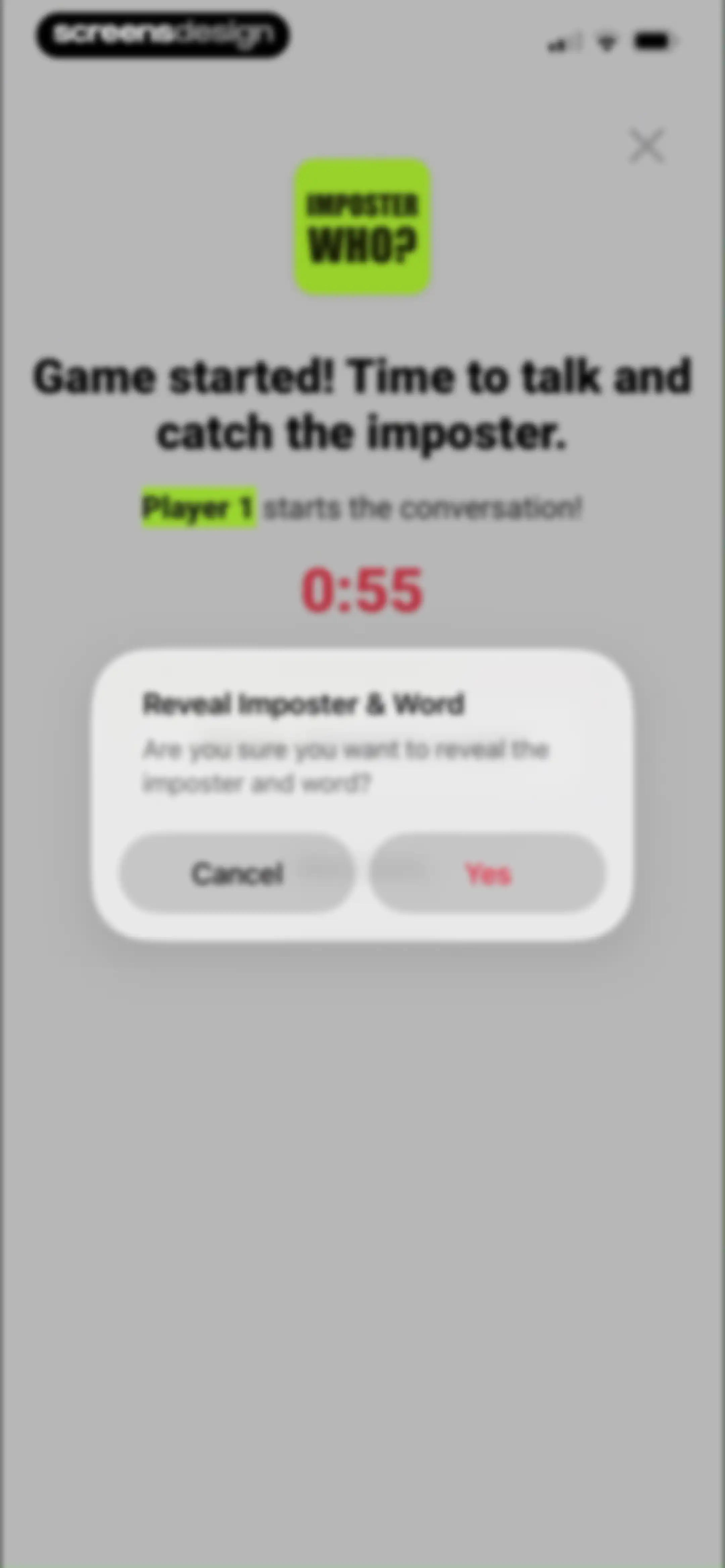 Imposter Who? - Word Game screen 28