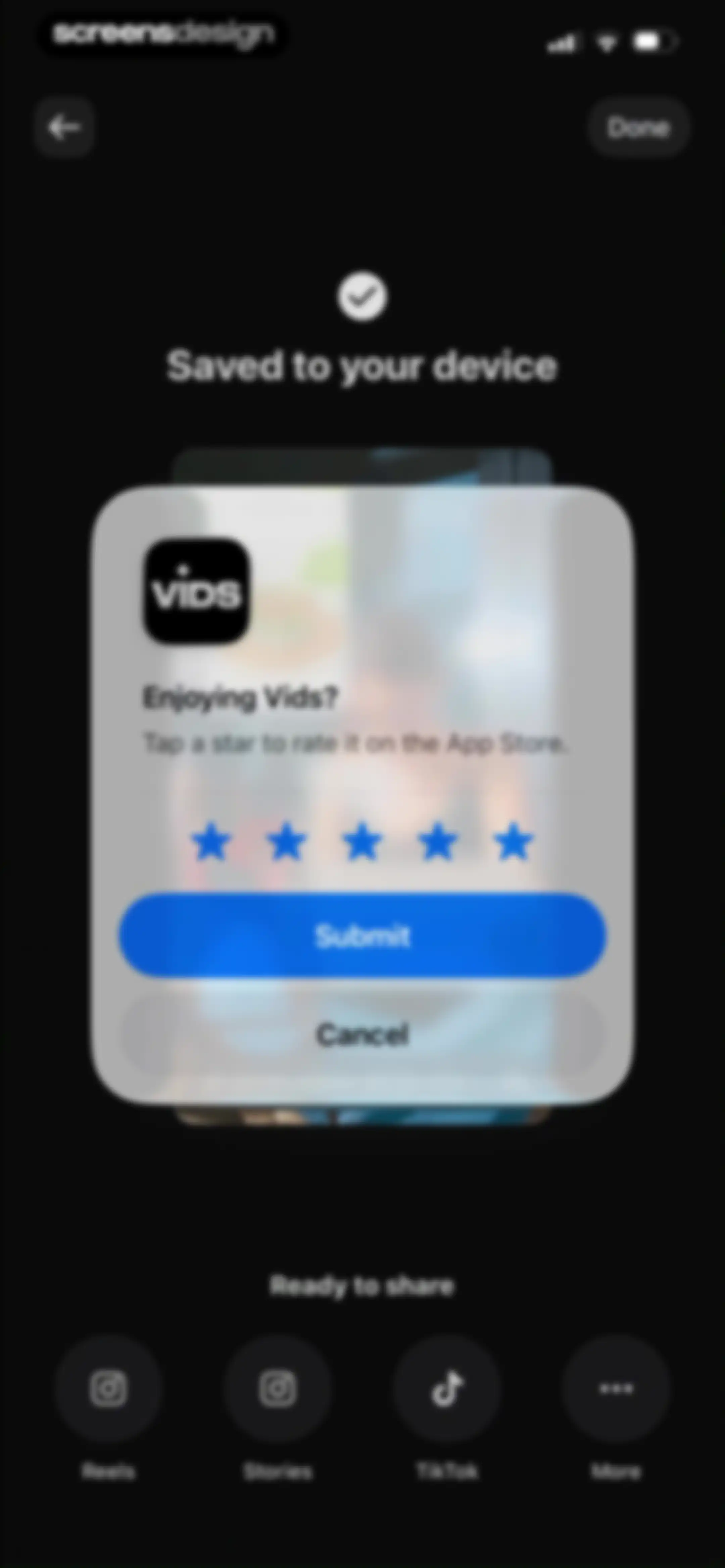 Vids AI - Reels Video Editor screen 89