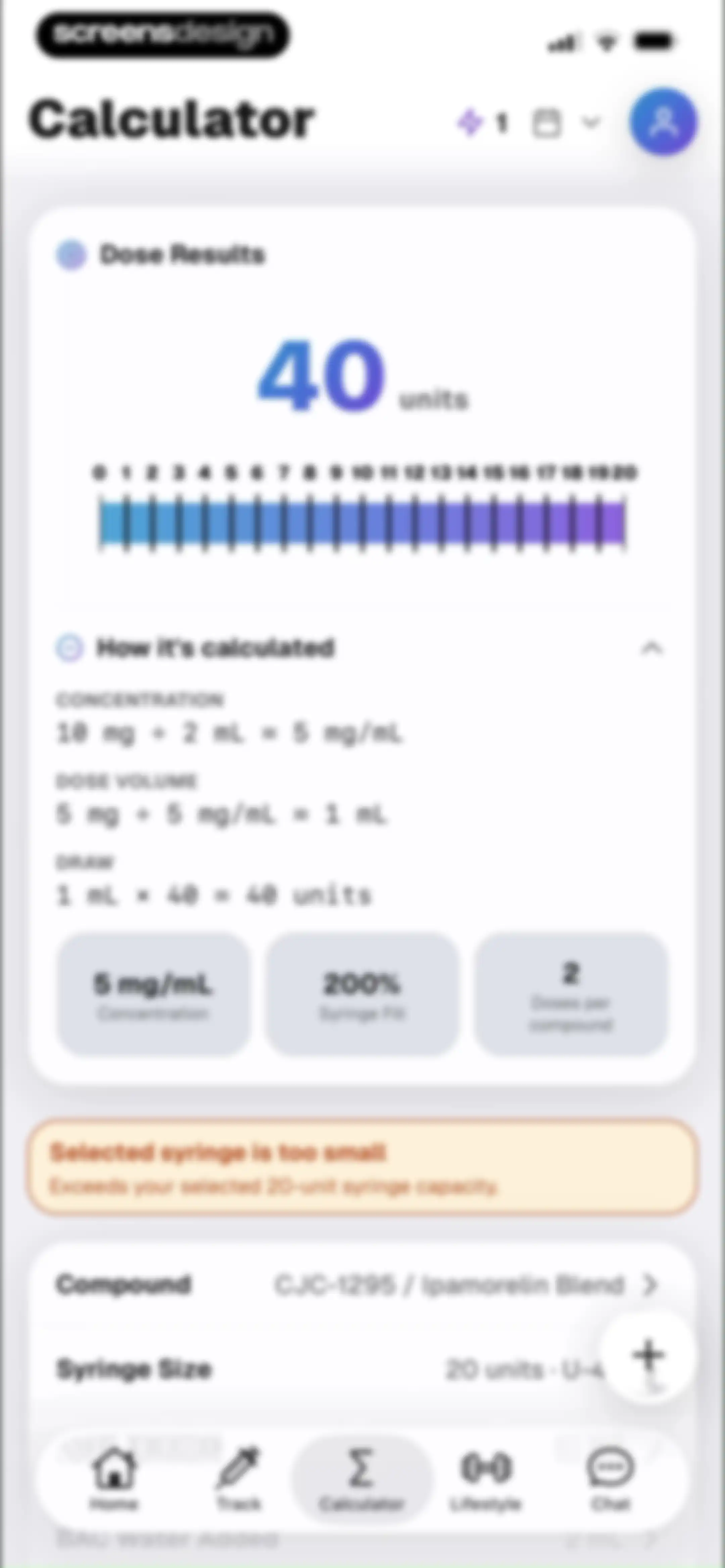 Pep AI: Peptide GLP-1 Tracker screen 99