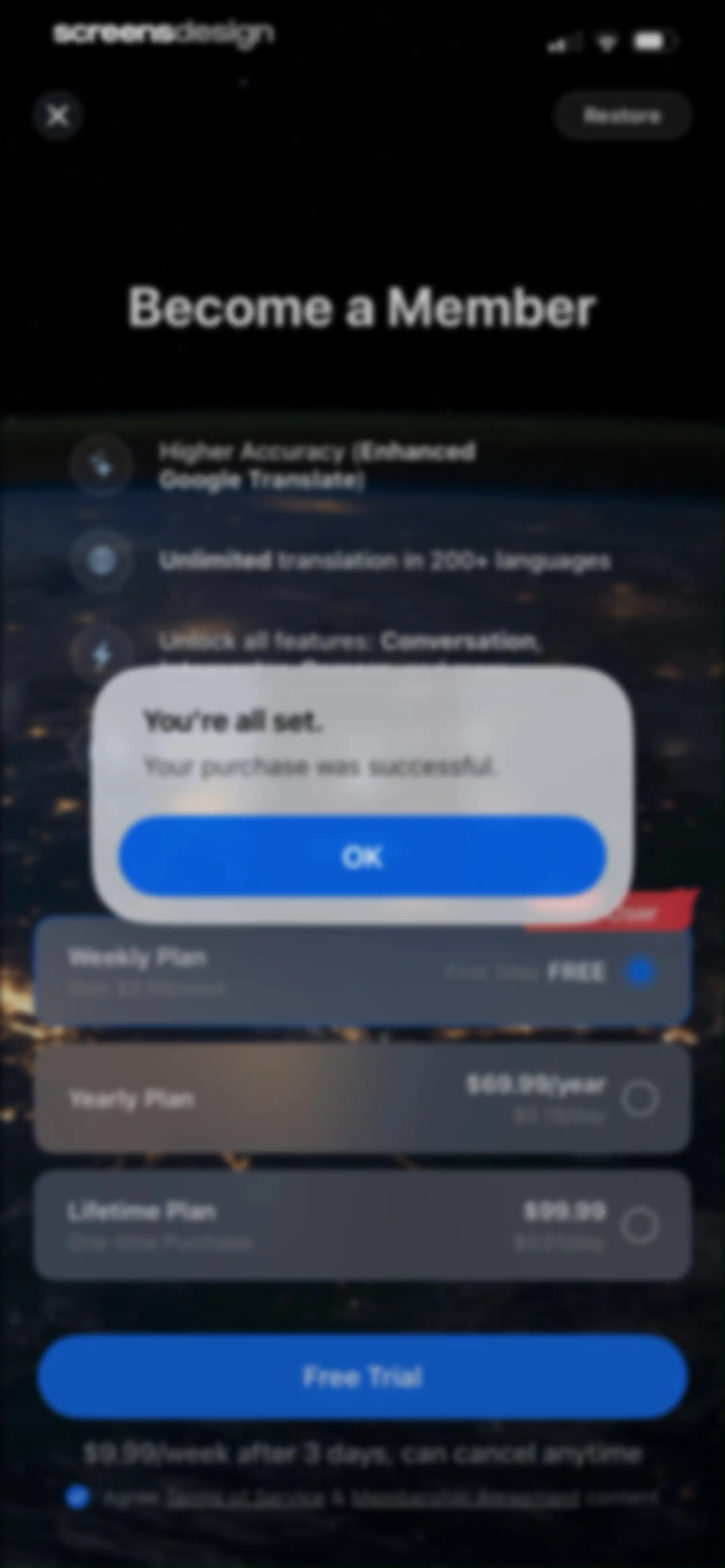 aiTranslate-Voice Translator screen 5