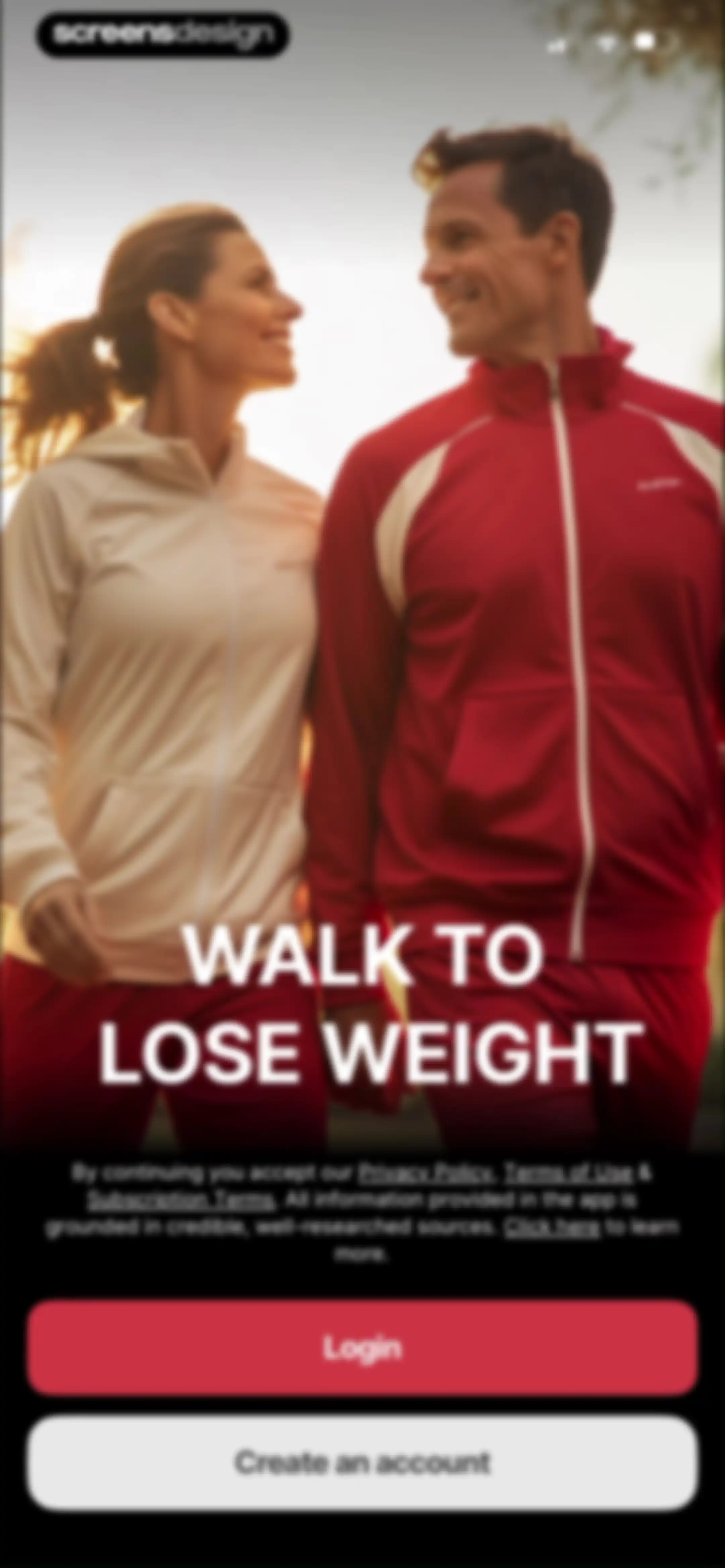 WalkFit: Weight Loss Tracker screen 2