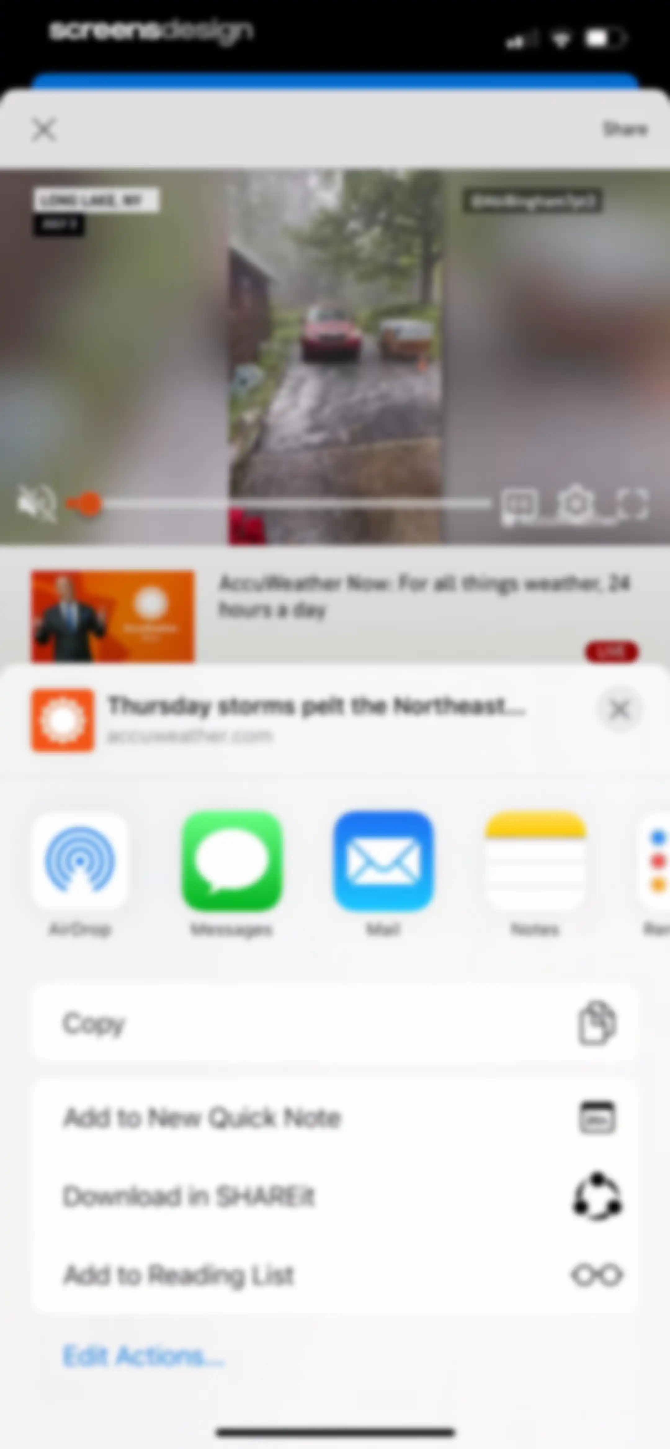 AccuWeather: Weather Forecast screen 82