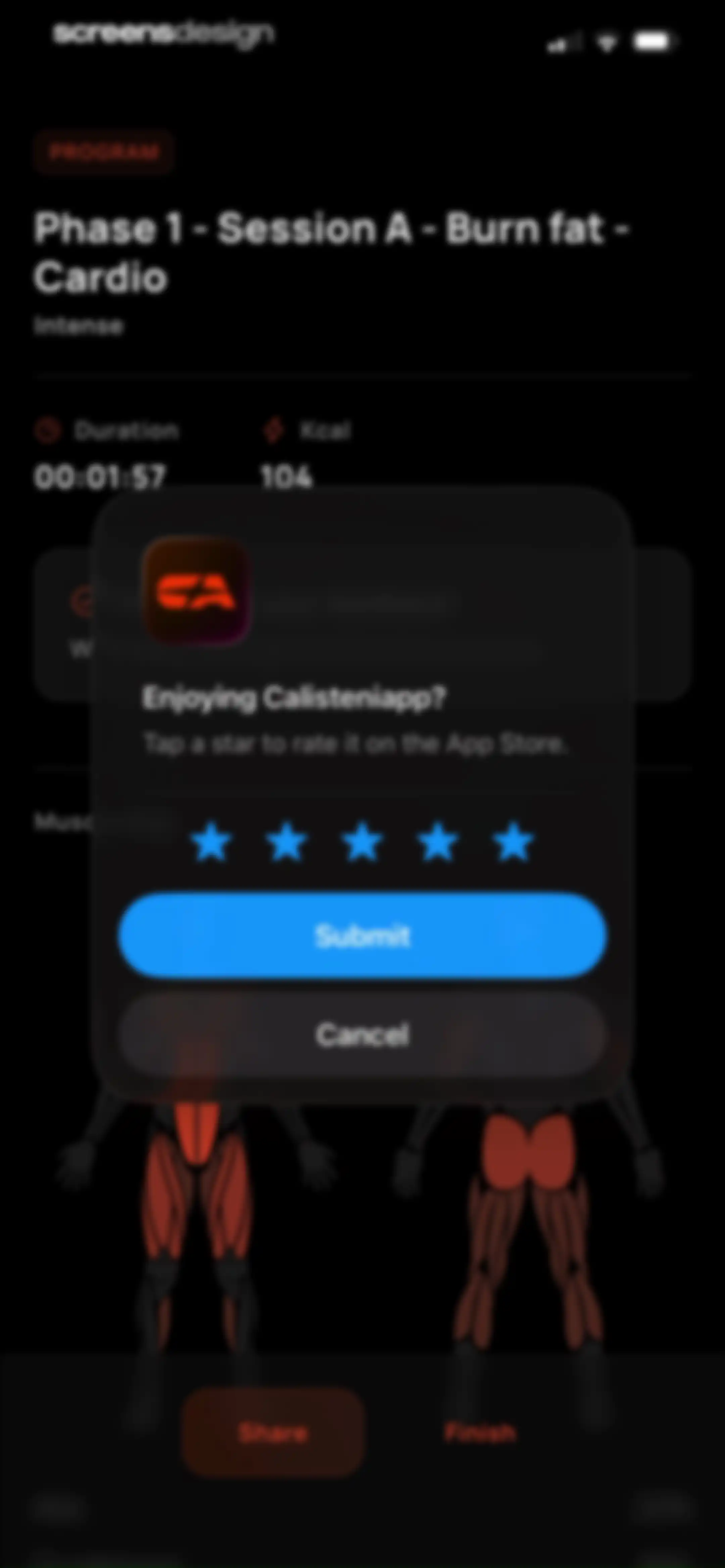 Calisteniapp: Fit & Strong screen 74