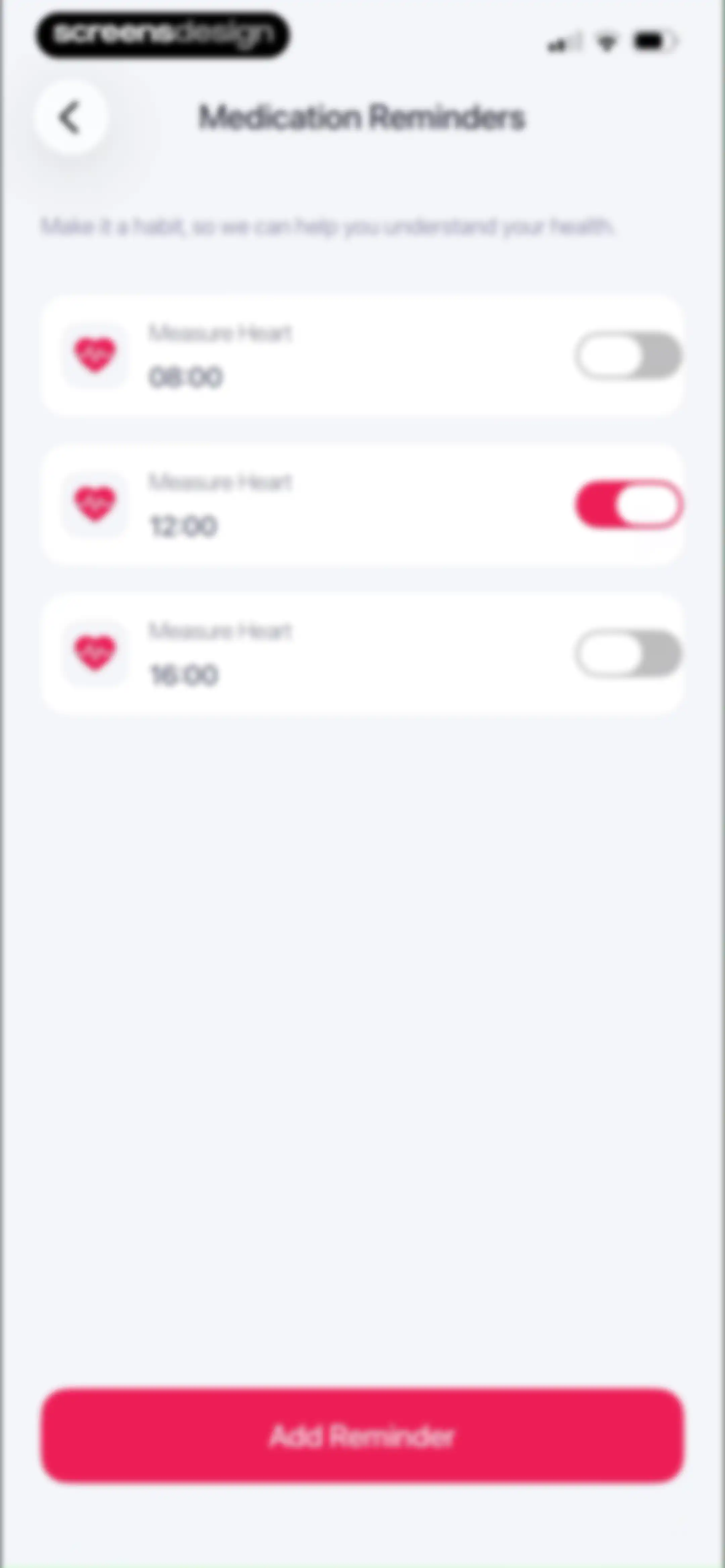 iCardiac: Heart Rate & Health screen 55
