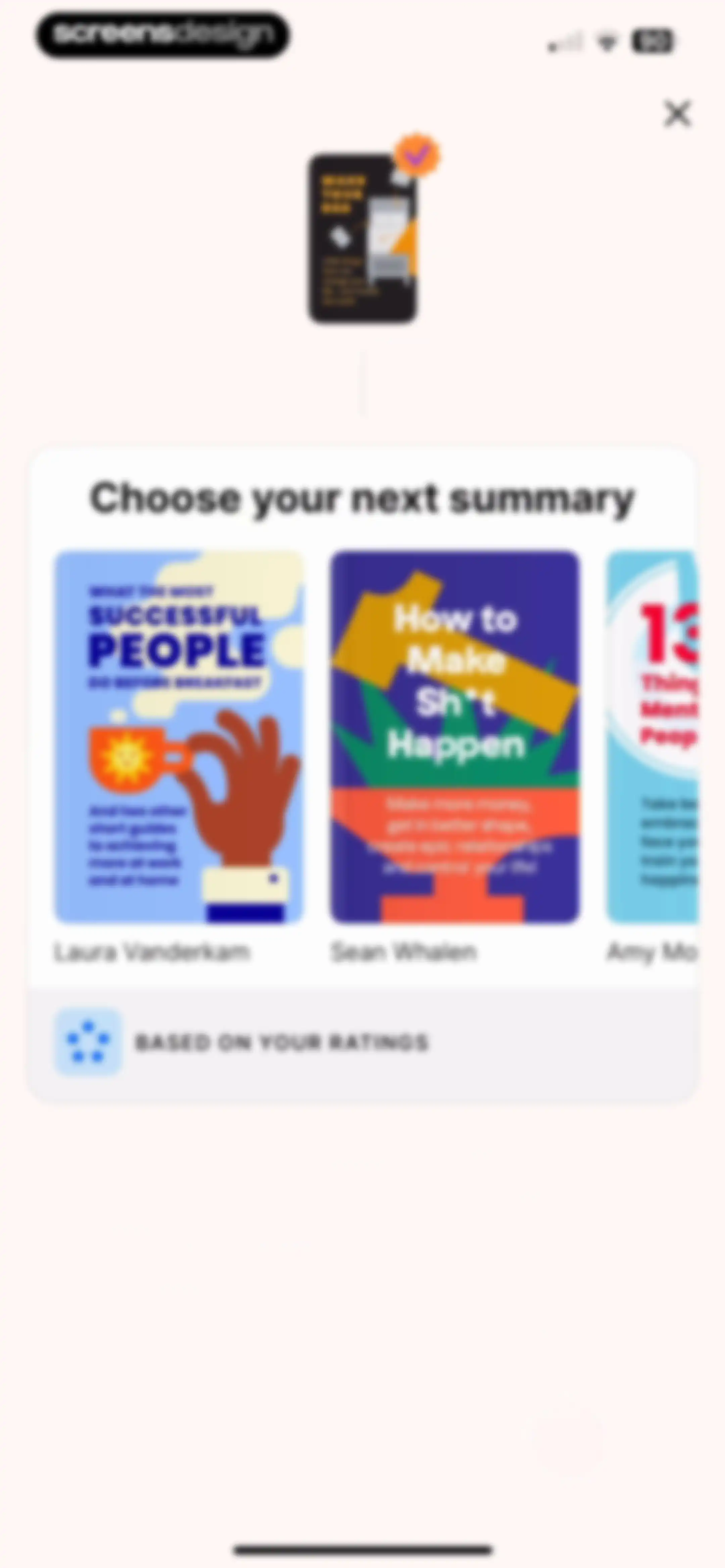 Headway - Daily Micro Learning screen 124