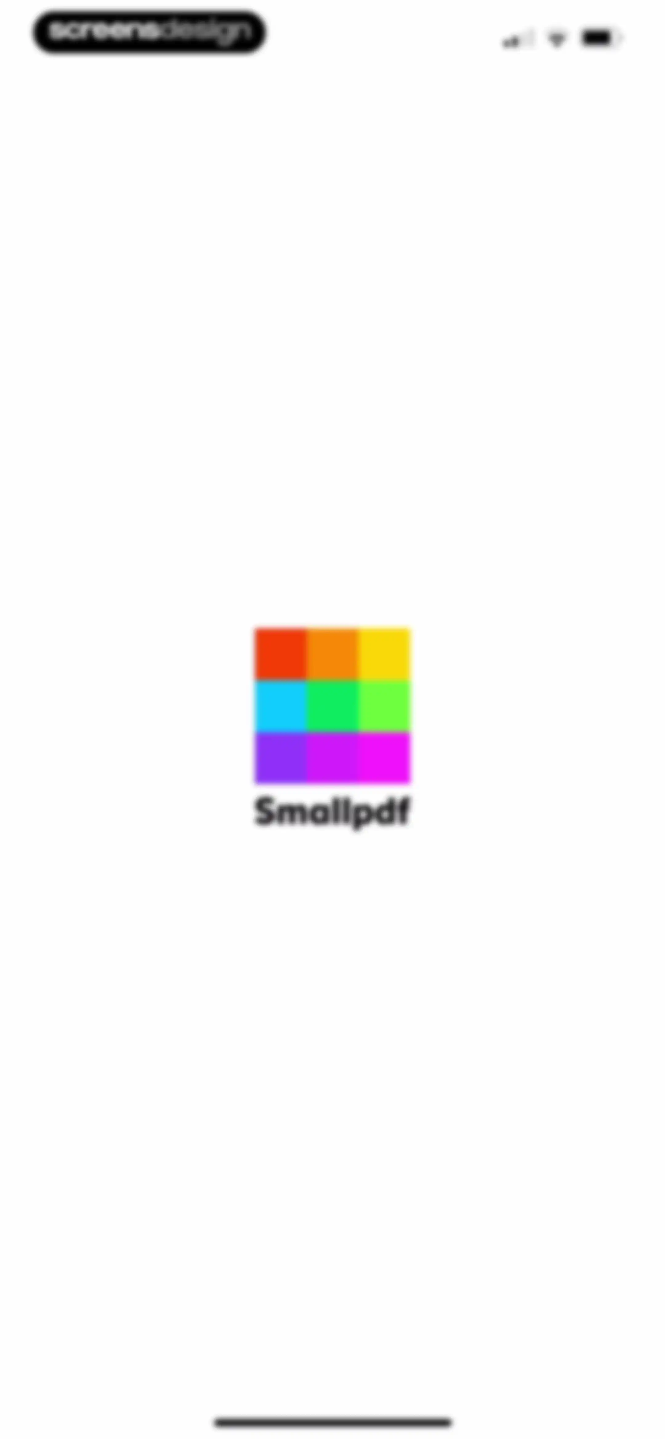Smallpdf: Scanner & PDF Editor screen 1