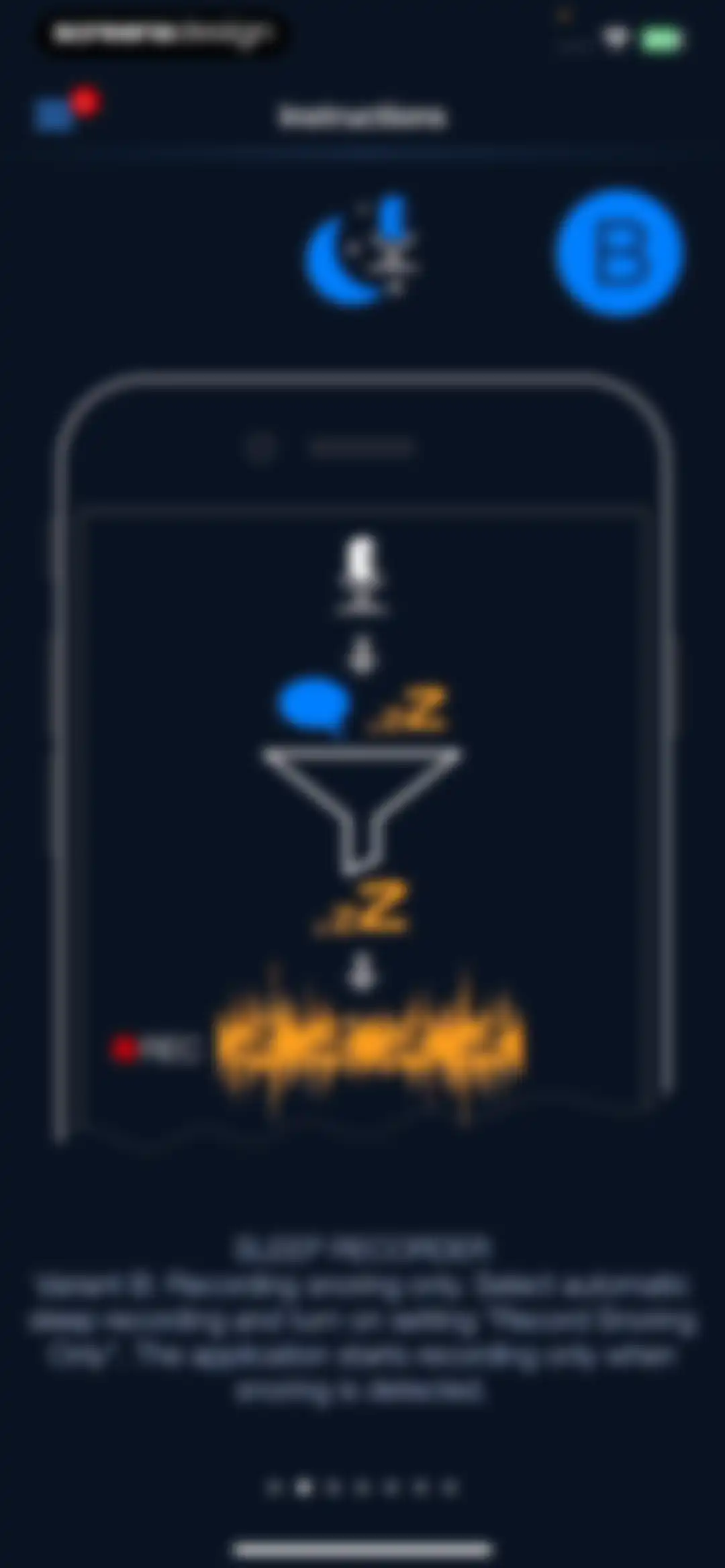 Noxogy Sleep Tracker screen 42