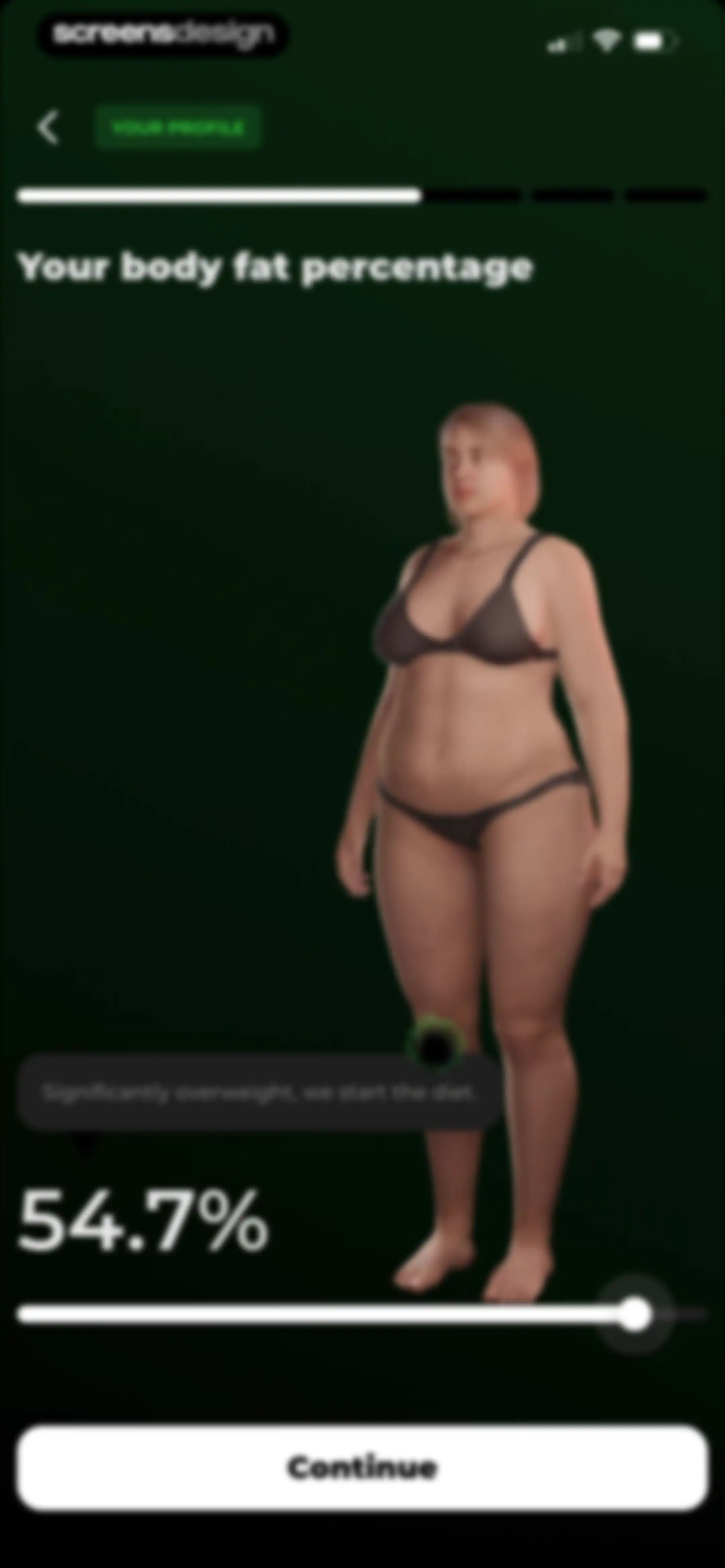 MCI - Personal Training AI screen 14
