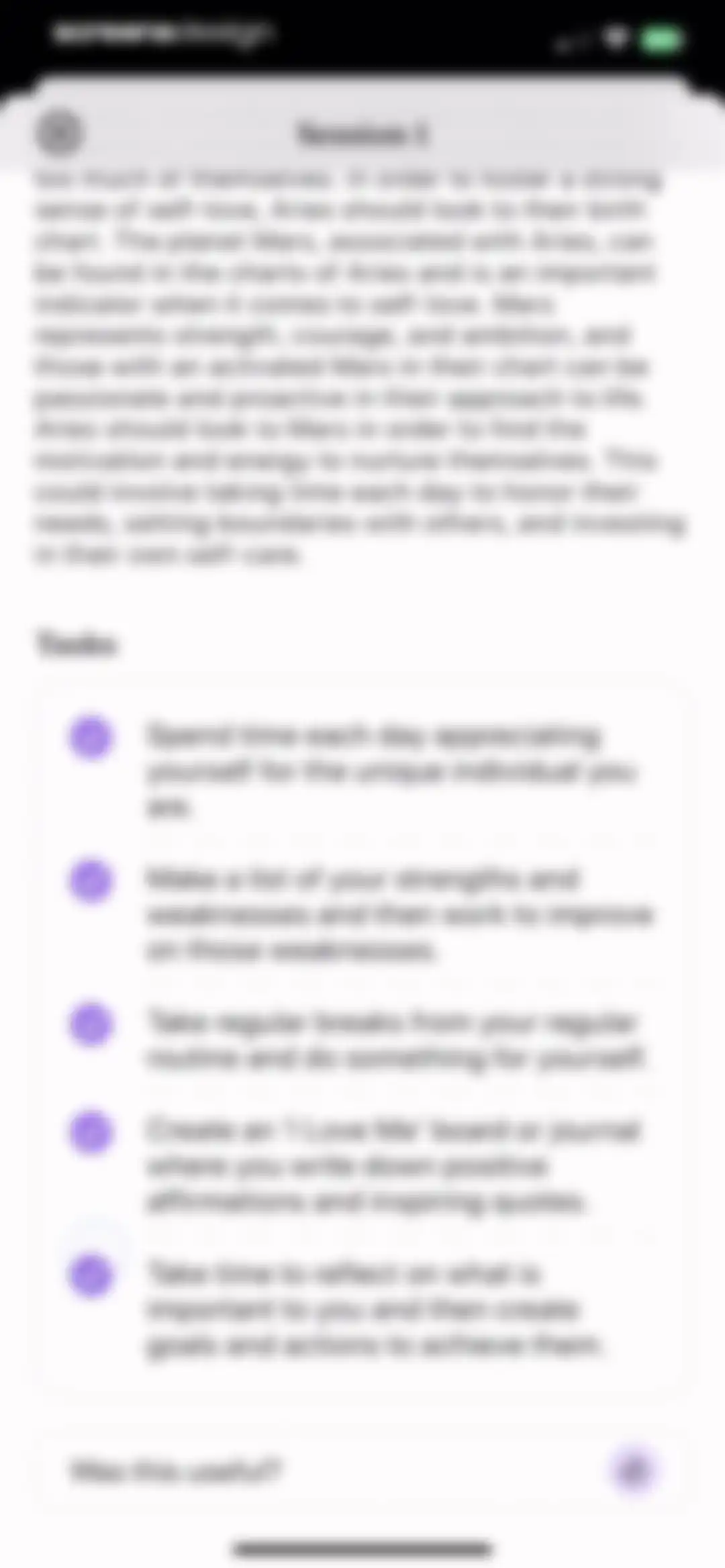 Serene: Talk to Astrologer screen 61