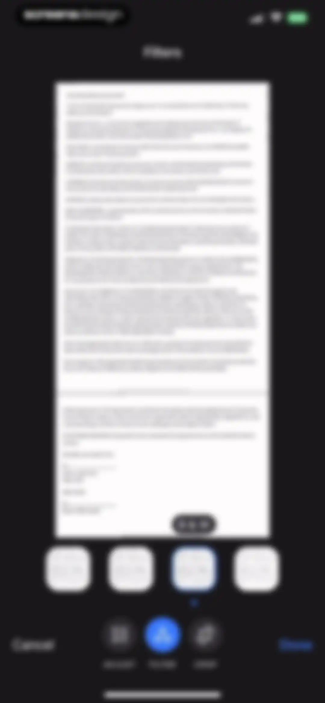xScan : Document Scanner App screen 30