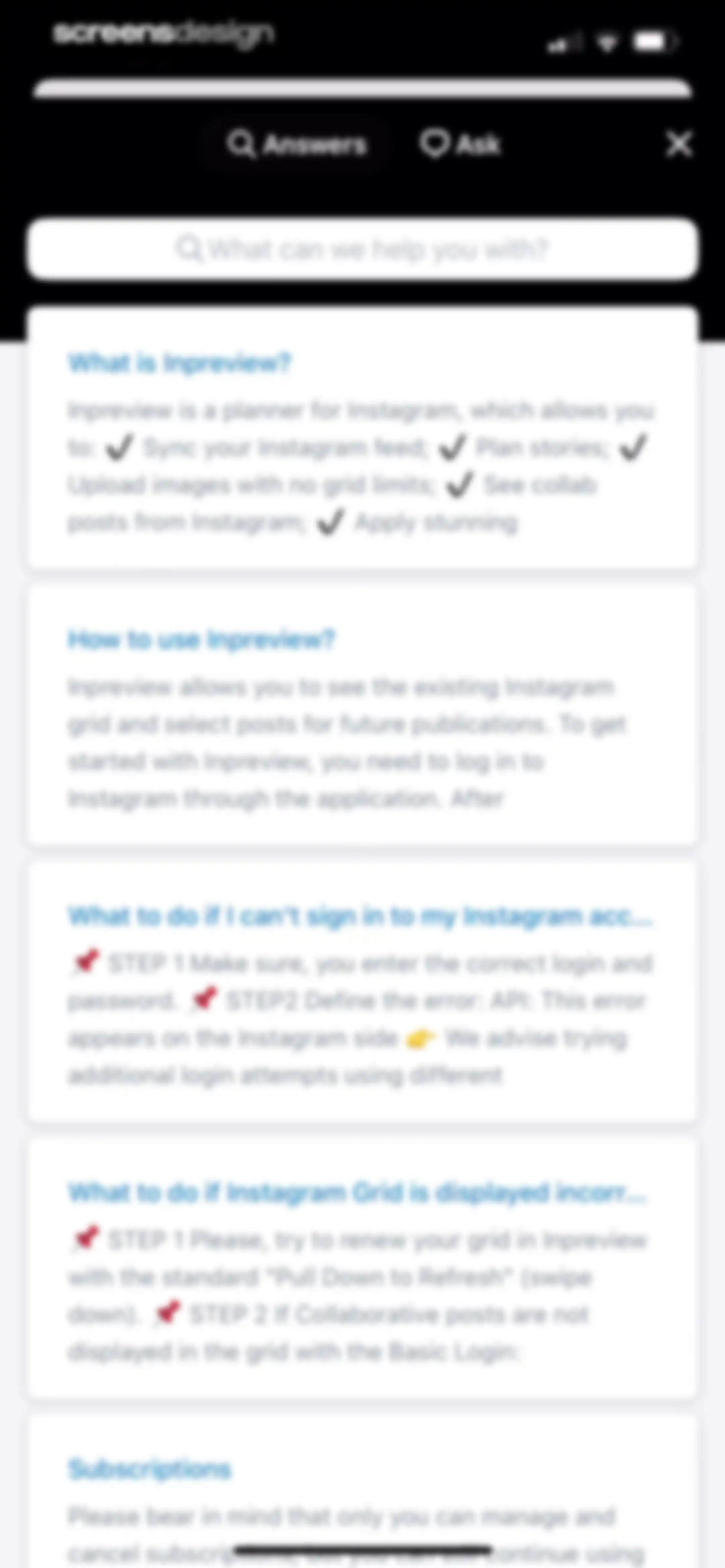 Layout for Instagram・Inpreview screen 60