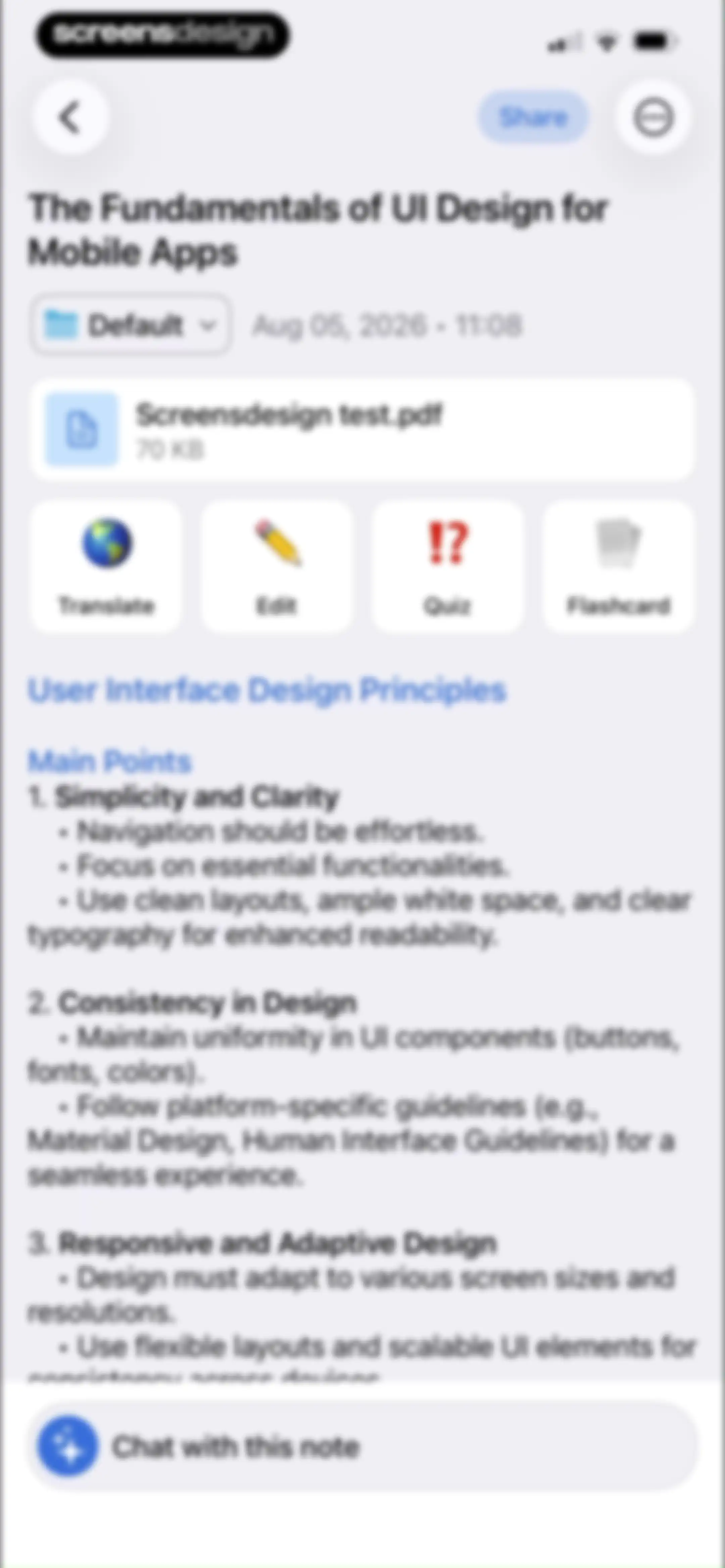 AI Note Taker - Voice to Notes screen 50