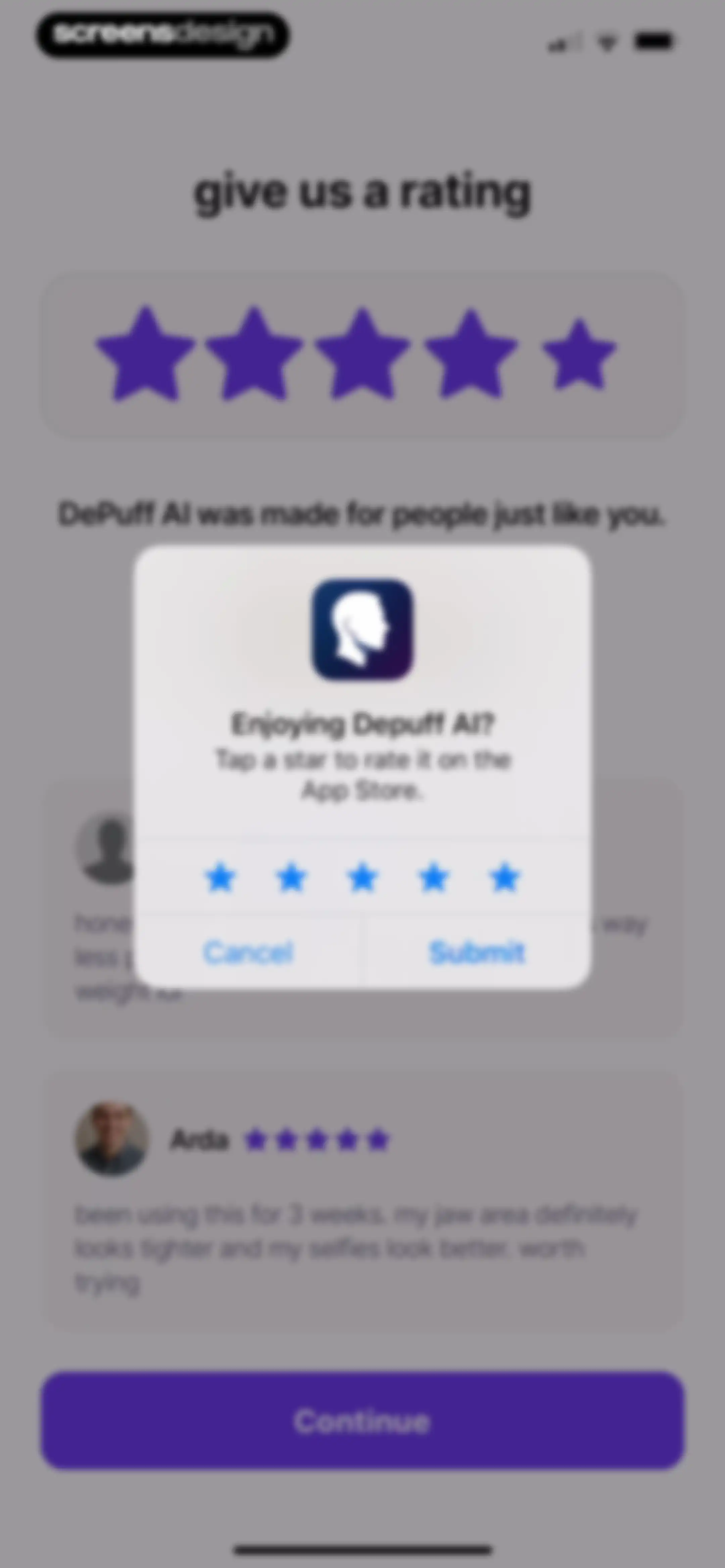 Depuff AI - Debloat your face screen 37