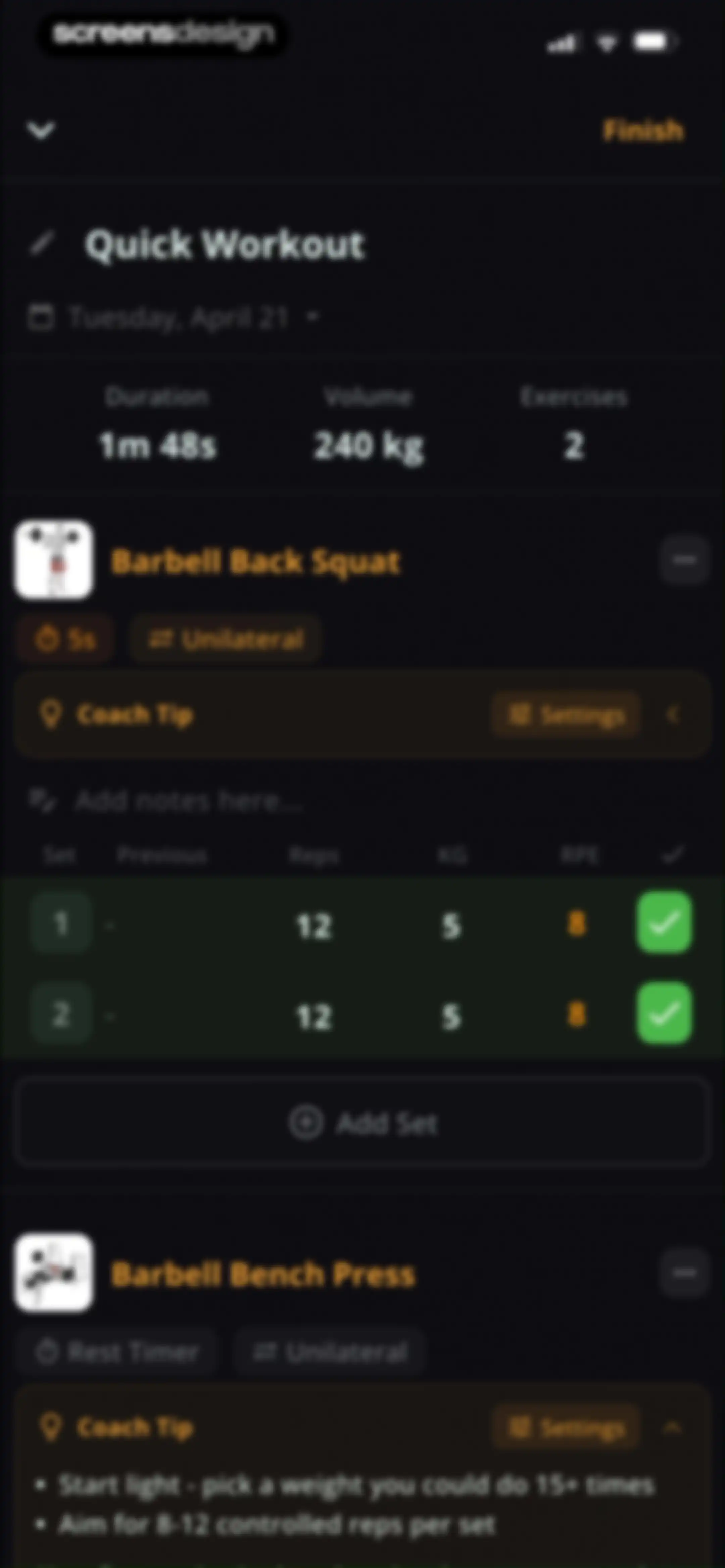 Stronger - Gym Workout Planner screen 48