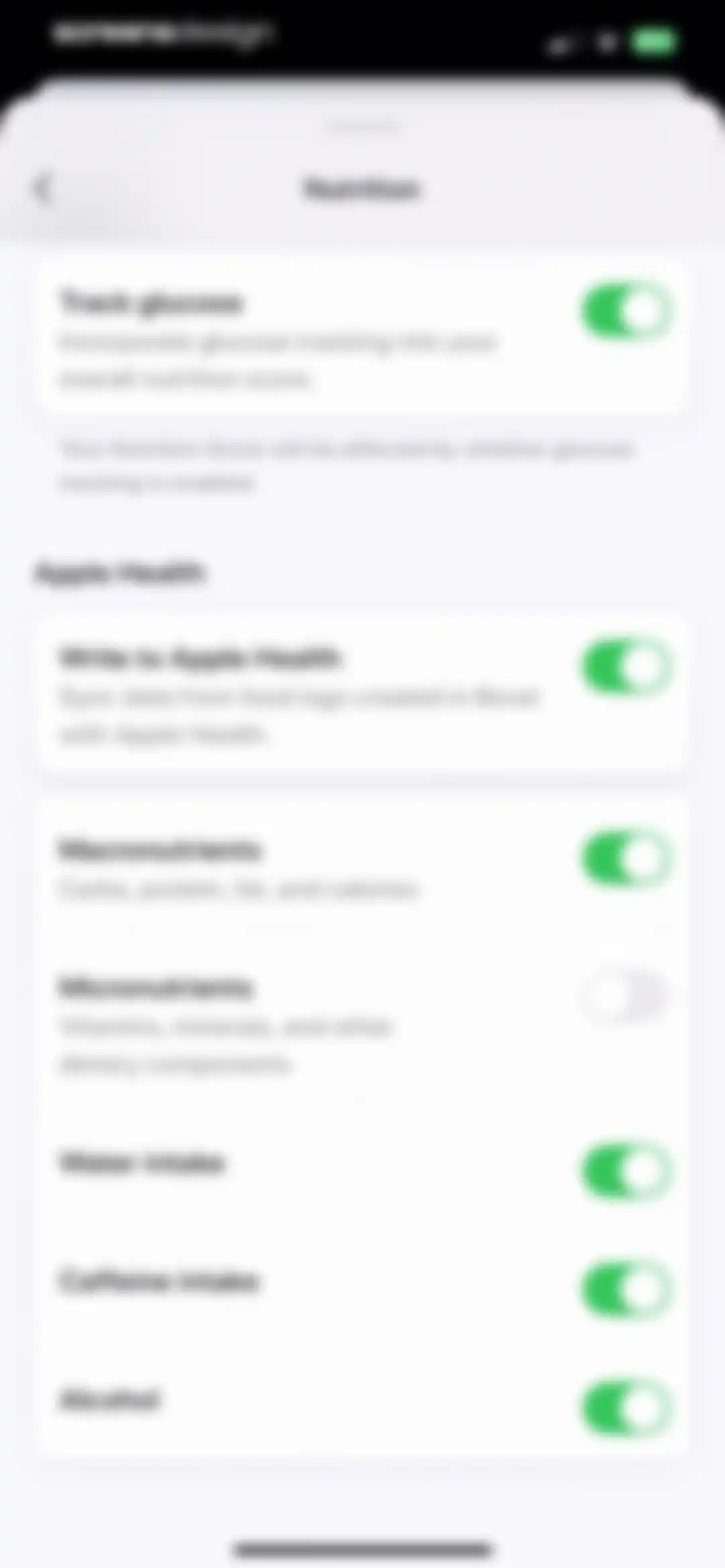 Bevel: AI Health Coach screen 117