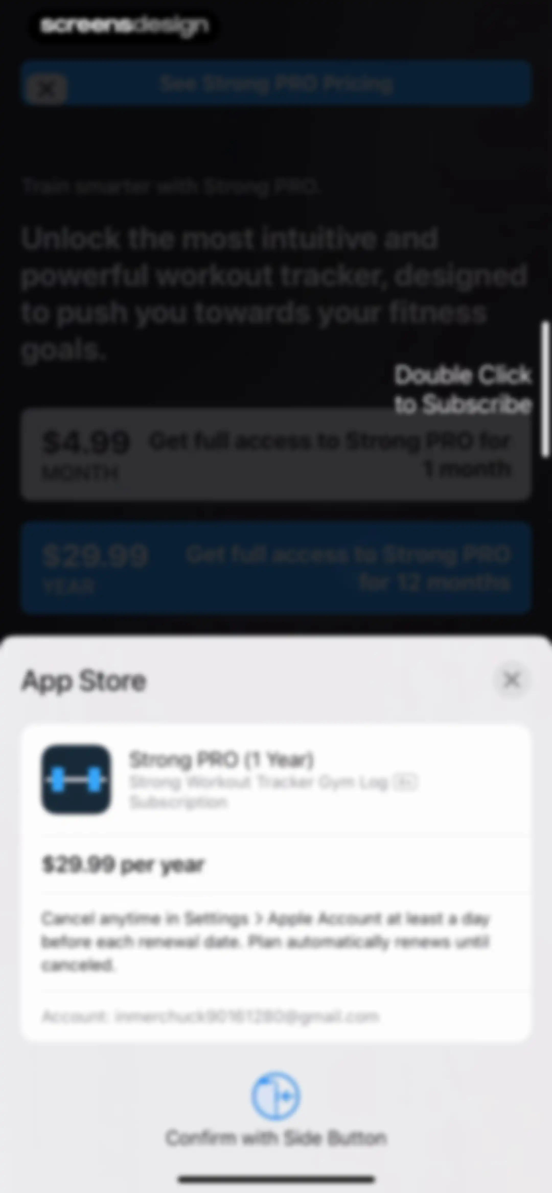 Strong Workout Tracker Gym Log screen 19