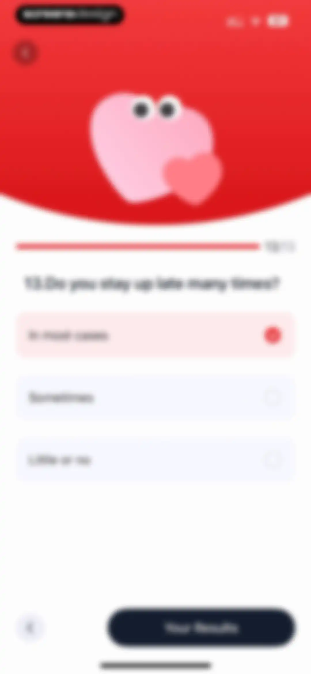iHeart-Pulse Rate Monitor App. screen 45